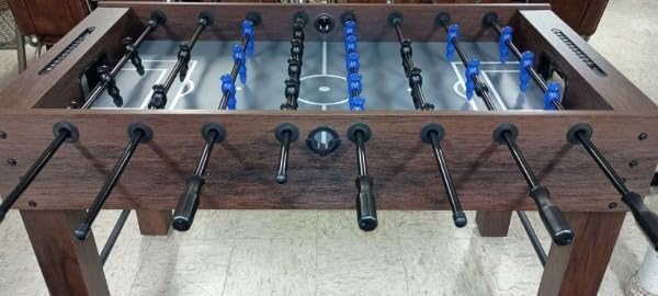 54 Inch Large Size Foosball Table for Adults, Competition Full Size Soccer Game Table with 2 Balls, Football Table Game Room customer photo 2