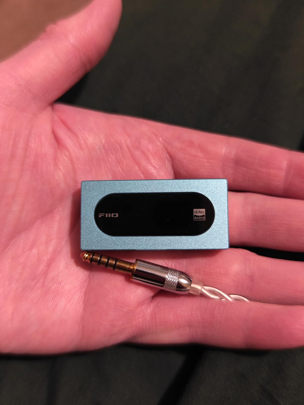FiiO KA15 Portable DAC and Headphone Amplifier (Black) customer photo 2