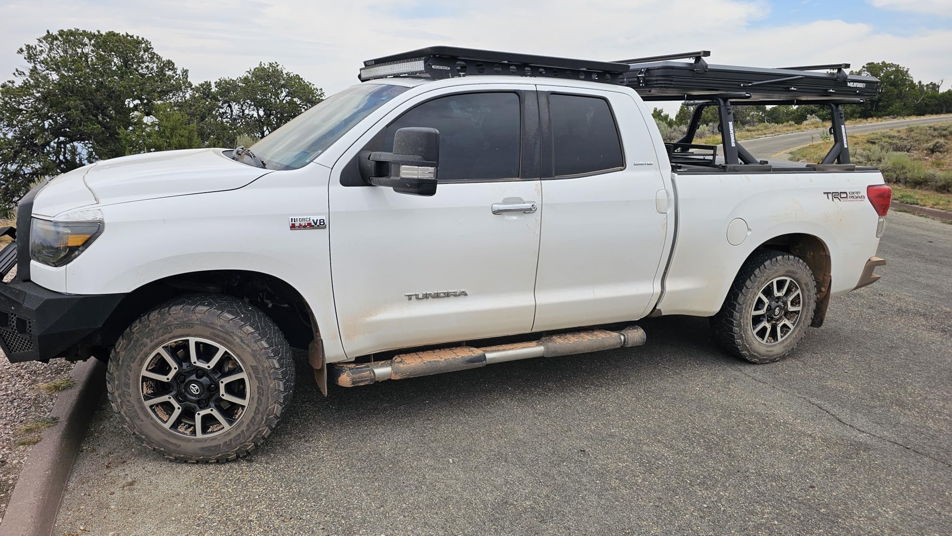 Rooftop Tent Hard Shell Roof Top Tent Hardshell Suitable for Jeep SUV Truck Van,Camping Car Roof for 2-3 Person customer photo 1