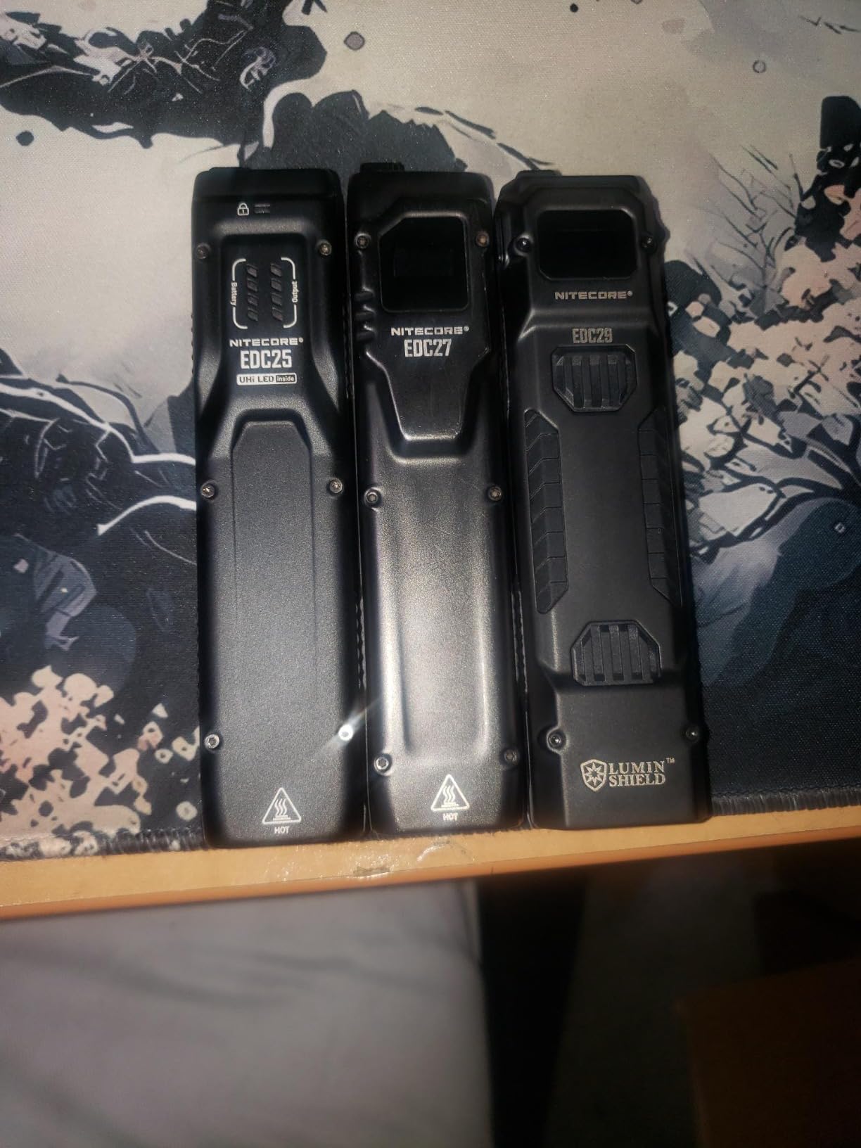 Nitecore EDC29 EDC Tactical Flashlight, 6500 Lumen USB-C Rechargeable Slim Flat Shape with Spotlight Floodlight Strobe Modes Digital Display Sticker customer photo 1