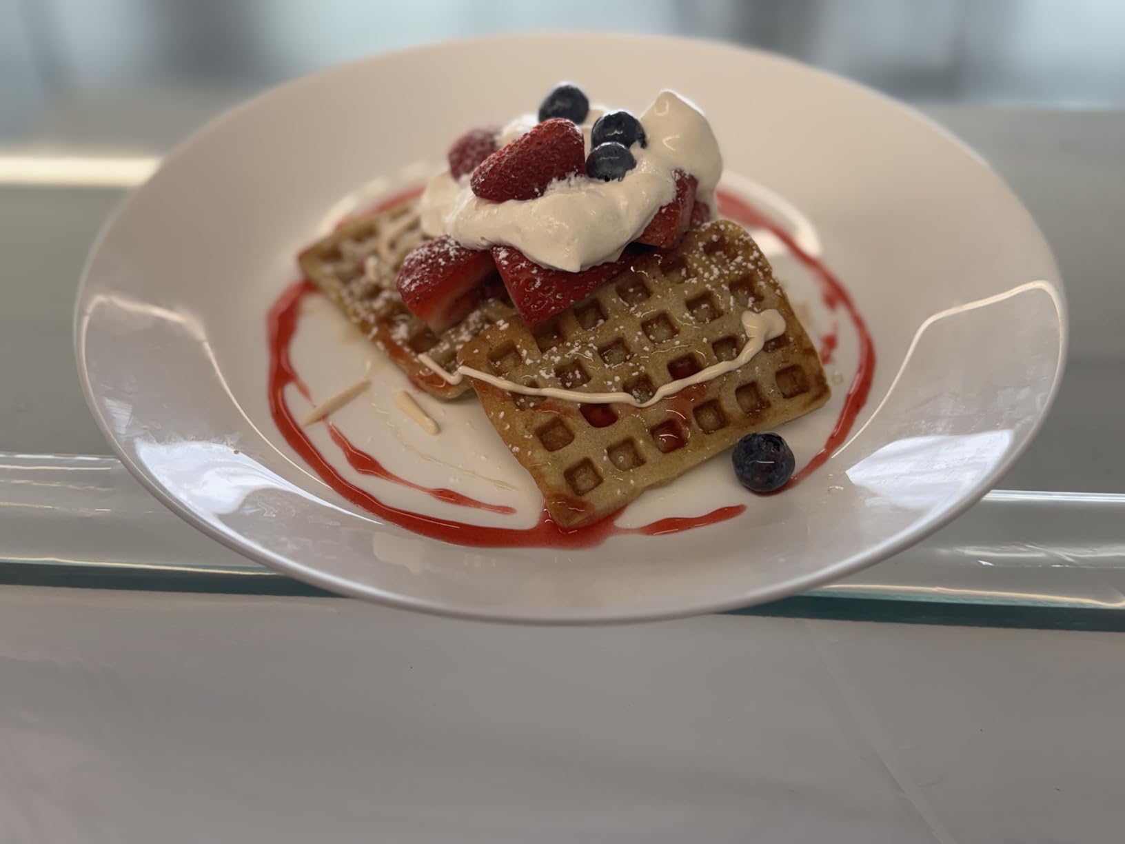 VEVOR Commercial Waffle Maker, Dual-Head Round Waffle Baker Machine, 2460W Non-Stick Stainless Steel Belgian Waffle Iron with Temp and Time Control, Handle, for Restaurant Bakery Snack Bar Family customer photo 2