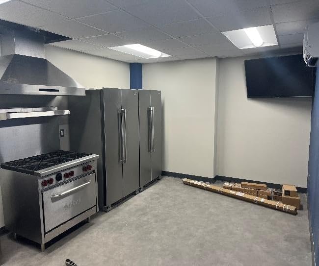 Wall Mount Range Hood 48 Inch 1200 CFM Ultra Powerful Commercial Vent Hood for Large Kitchen with Remote Control, Gesture & Touch Panel, 4 Speeds & Stainless Steel Filters Ducted Kitchen Hoods customer photo 1