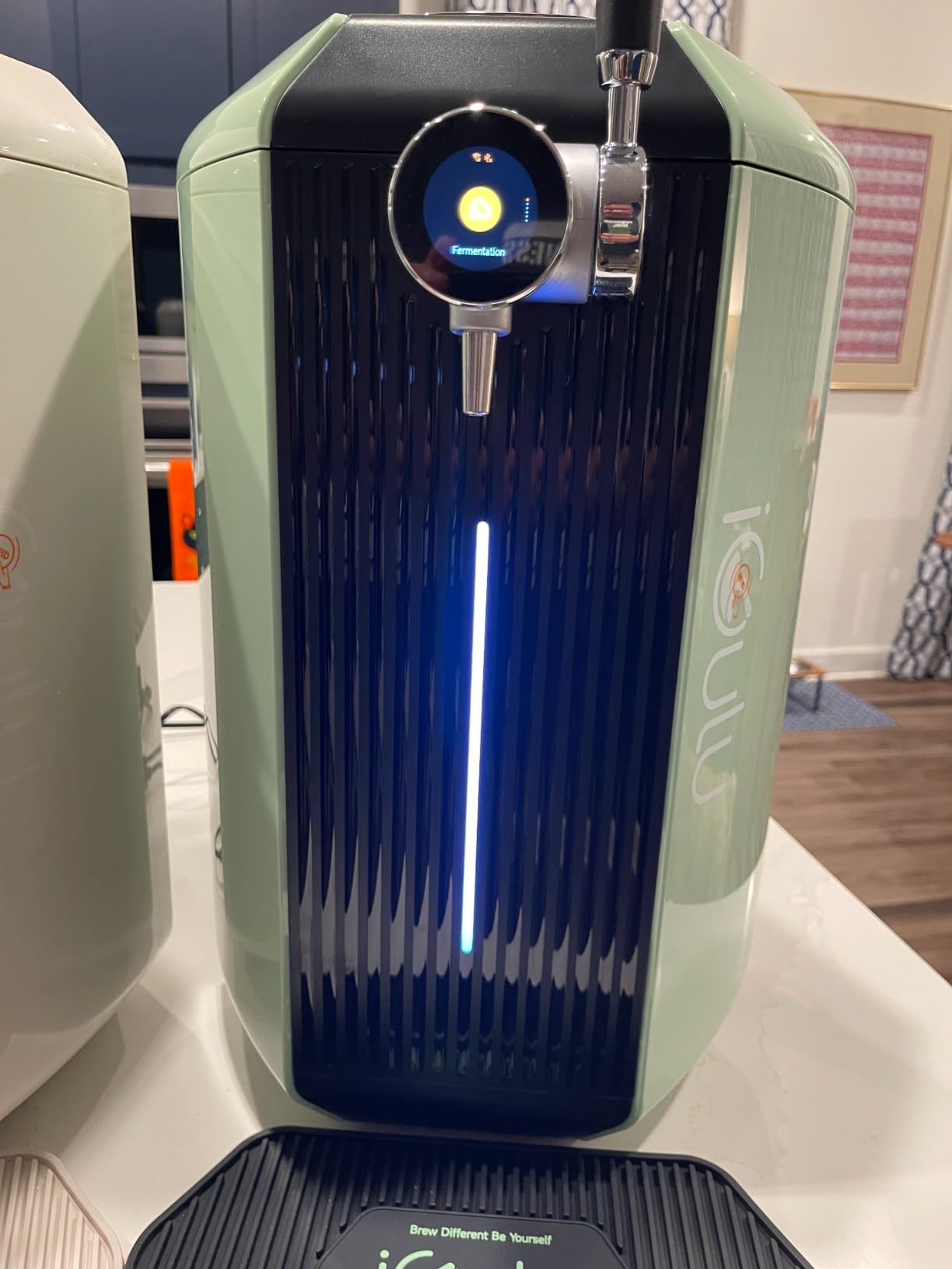 iGulu F1 All-In-One Automated Home Brewer, Fermentech Control™ 3.8L Capacity, -35°F-104°F Temp. Range, 14 psi Max. Pressure Control, Craft Beer, Kombucha, Cider, Wine for Beginners & Experts customer photo 1