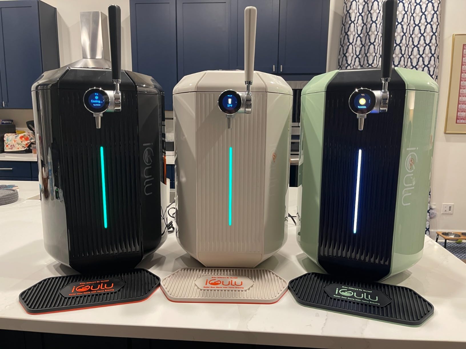 iGulu F1 All-In-One Automated Home Brewer, Fermentech Control™ 3.8L Capacity, -35°F-104°F Temp. Range, 14 psi Max. Pressure Control, Craft Beer, Kombucha, Cider, Wine for Beginners & Experts customer photo 2