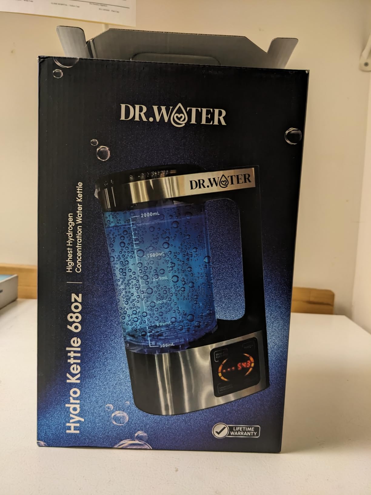 HydroPitcher | 68 Oz Hydrogen Water Pitcher - BPA Free Rich Hydrogen Water Generator - Electrolysis Jug with SPE/PEM Technology Hydrogen Water Machine | Chlorine Free Large Hydrogen Water Bottle customer photo 1