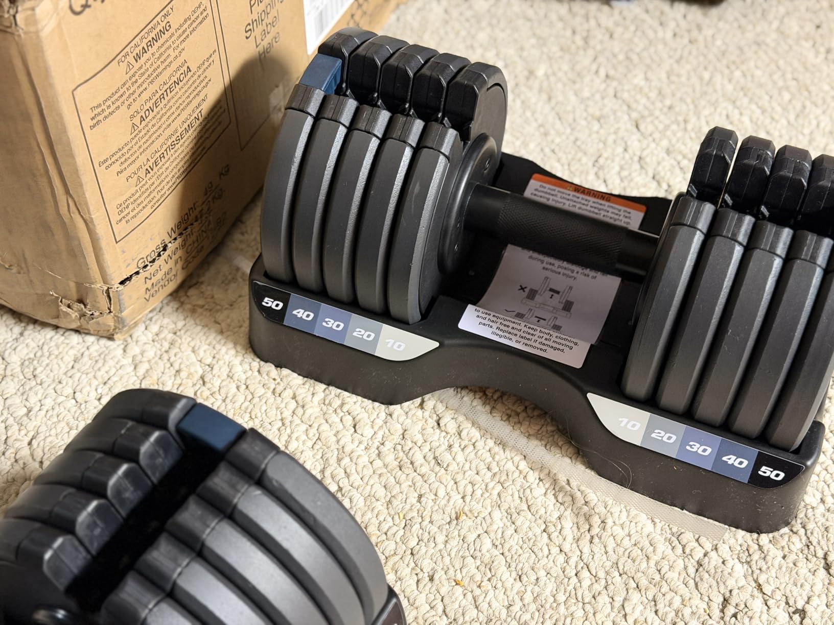 ProForm Rapid Adjust Dumbbells customer photo 1