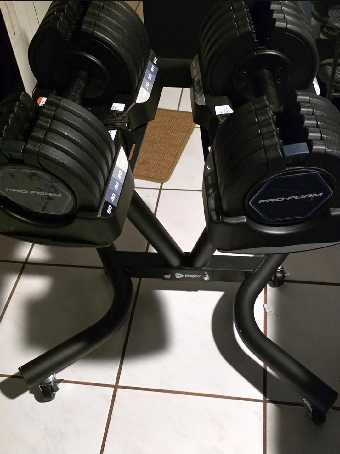 Proform Rapid Adjust Dumbbells customer photo 2