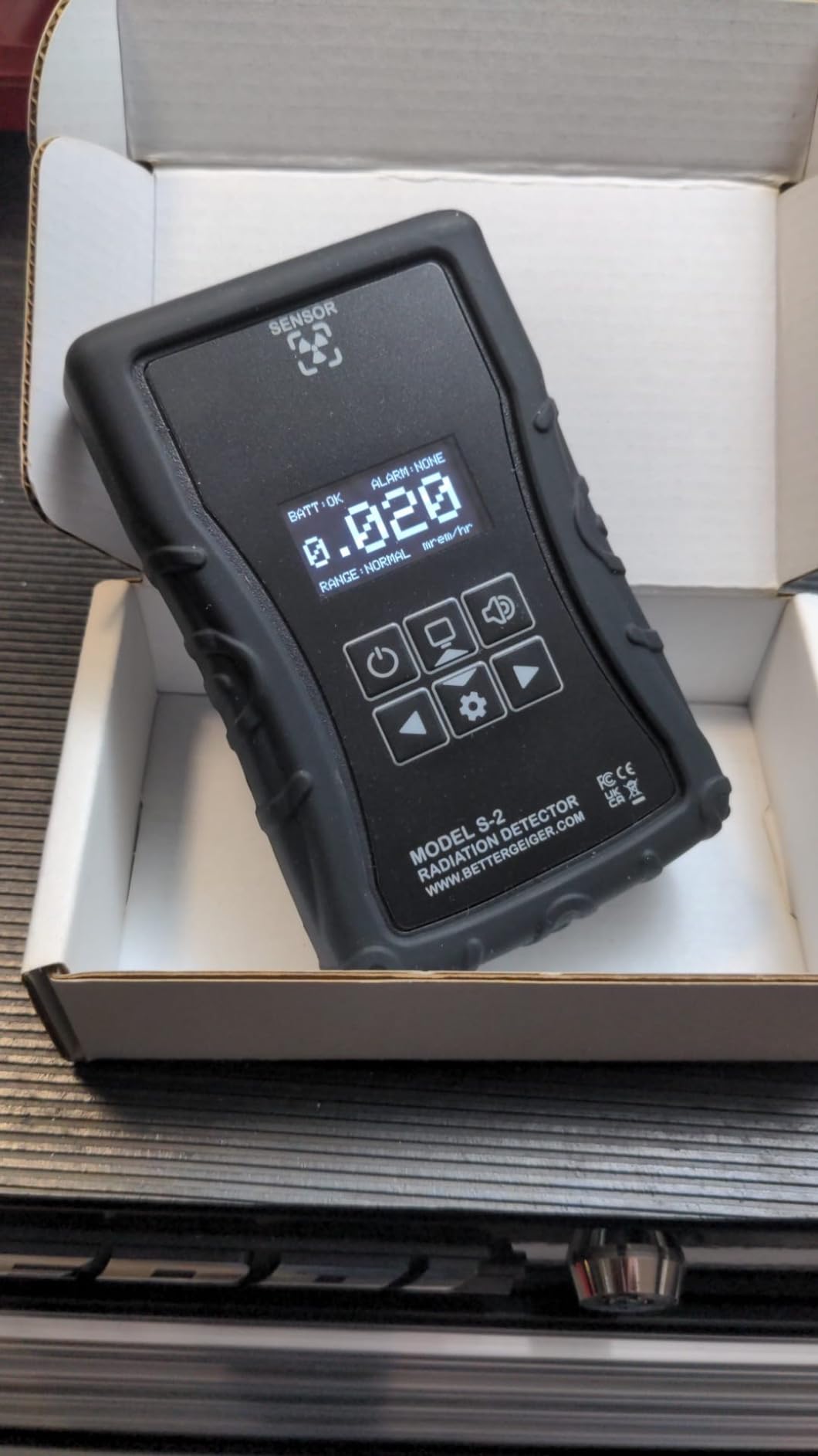 High Range Geiger Counter Model Better Geiger S-2 Nuclear Radiation Detector and Dosimeter for X-ray/Gamma Monitoring (Detector only) customer photo 1