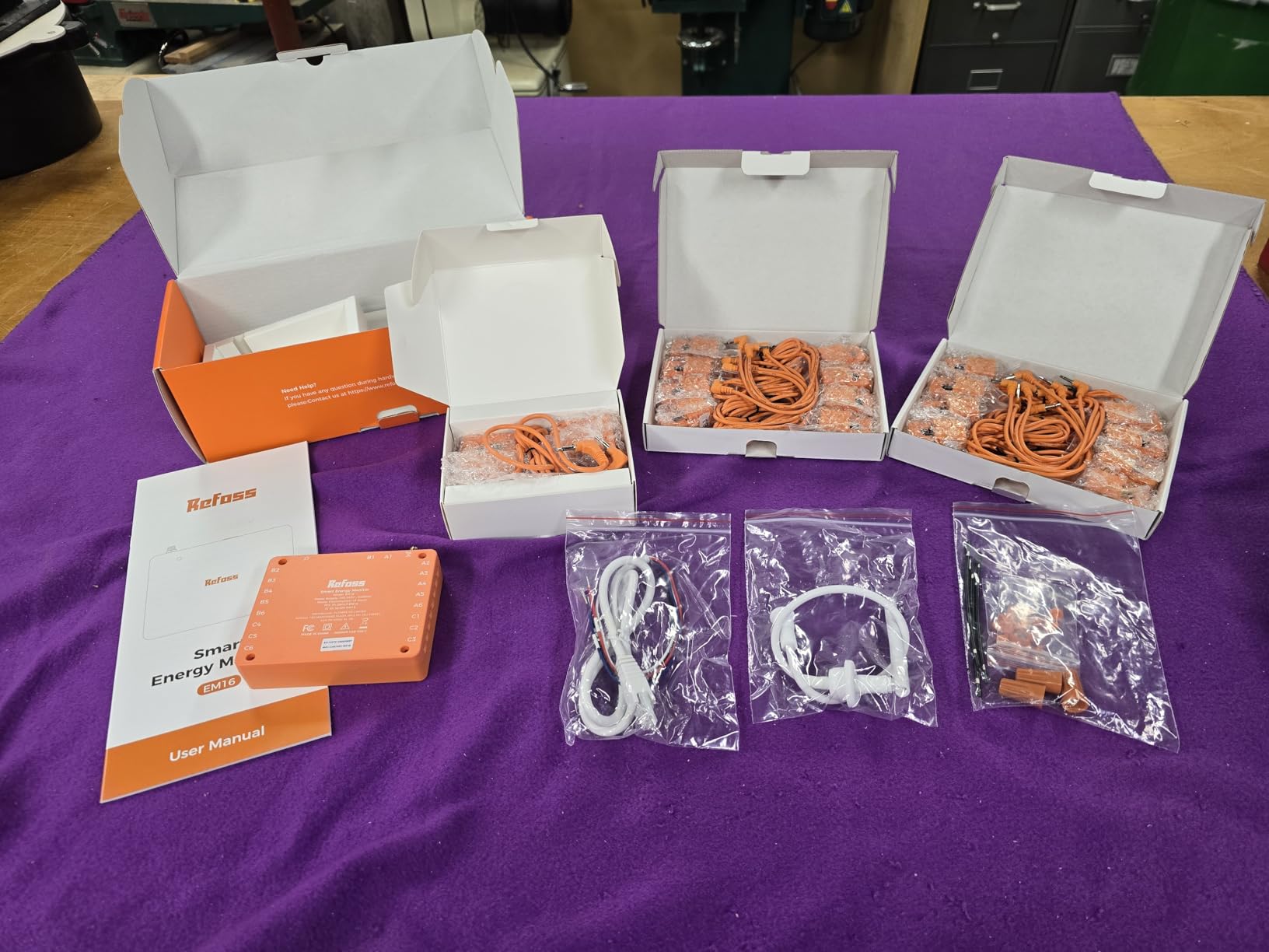 Smart Home Energy Monitor Supports Home Assistant, Real-Time Accurate Energy Consumption Tracking, Electricity Usage Monitor with 16x60A Circuit Sensor, 36-Month History, Solar Metering, ETL Certified customer photo 2