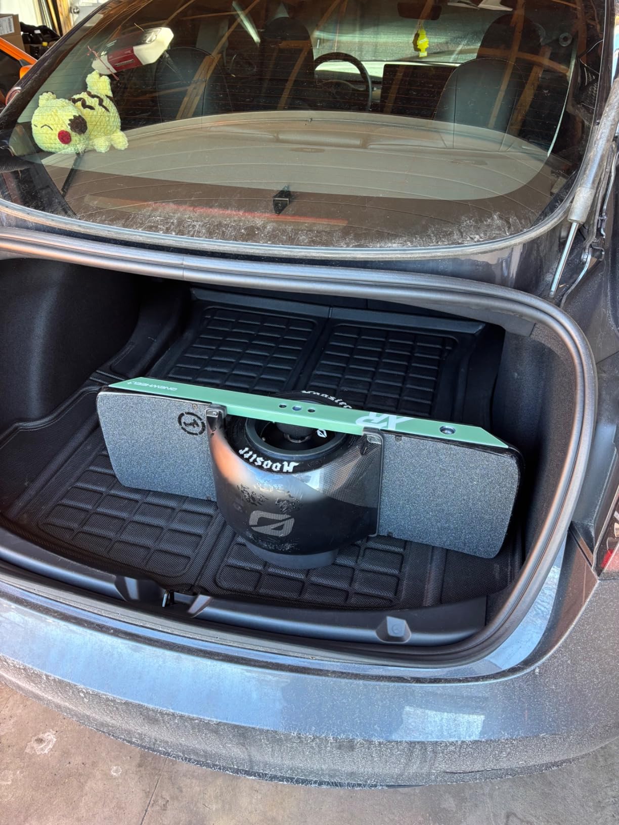 Landslide Trunksaver Onewheel Stand for Car Trunk | Tumble-Proof Non-Slip Holder for One Wheel GT/S-Series, XR Classic, Pint/Pint X and XR | Made of Soft and Protective EVA Foam customer photo 2