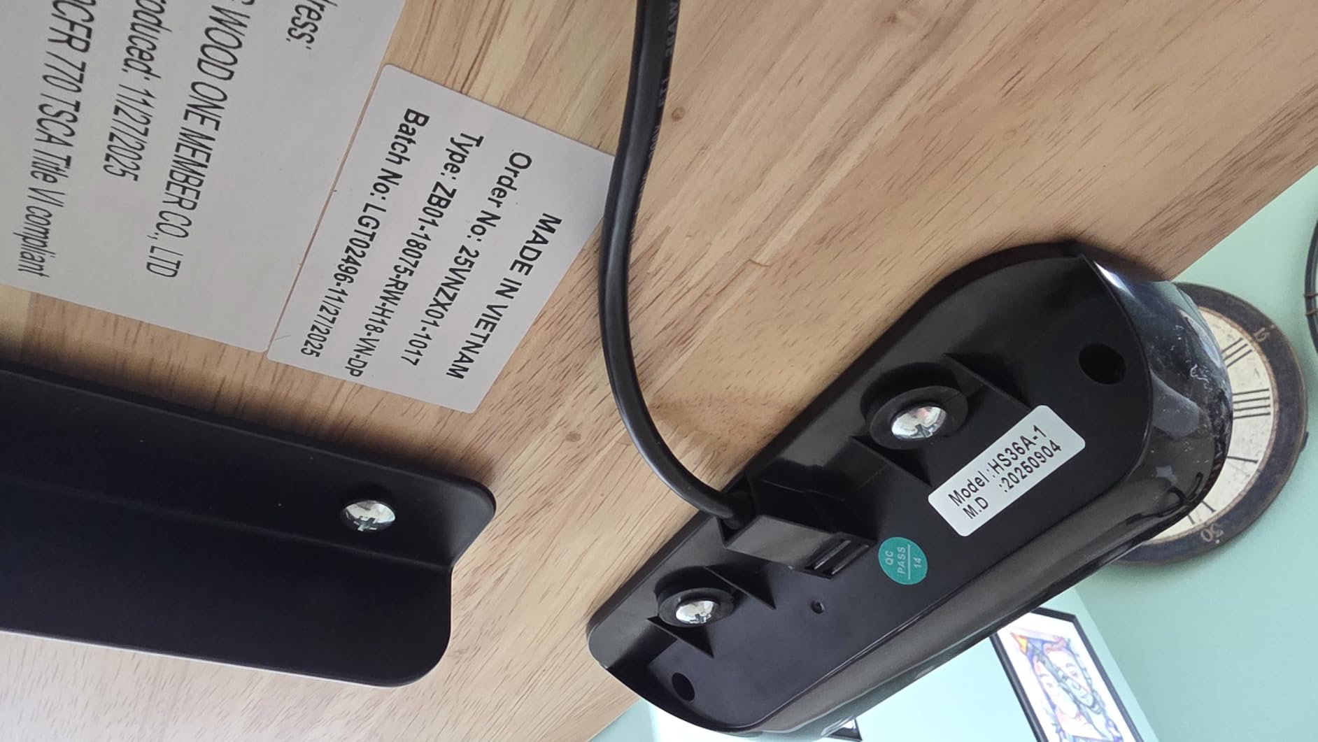 FLEXISPOT E6 MAX Solid Wood Dual Motor 55x24 Inch 3-Stage Heavy Duty Standing Desk, 330lbs Weight Capacity, Height Adjustable Desk w/Cable Management & Wheels customer photo 1