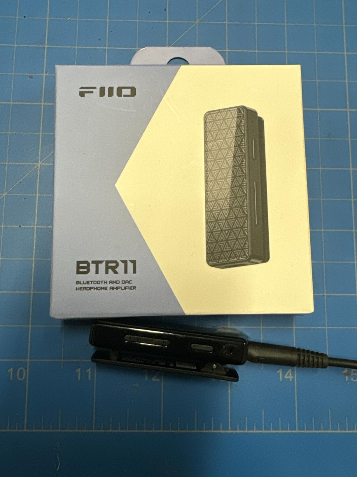 FiiO BTR11 Bluetooth 5.3 Receiver LDAC 3.5mm Wireless Audio Headphone Amplifier Adapter (White) customer photo 1