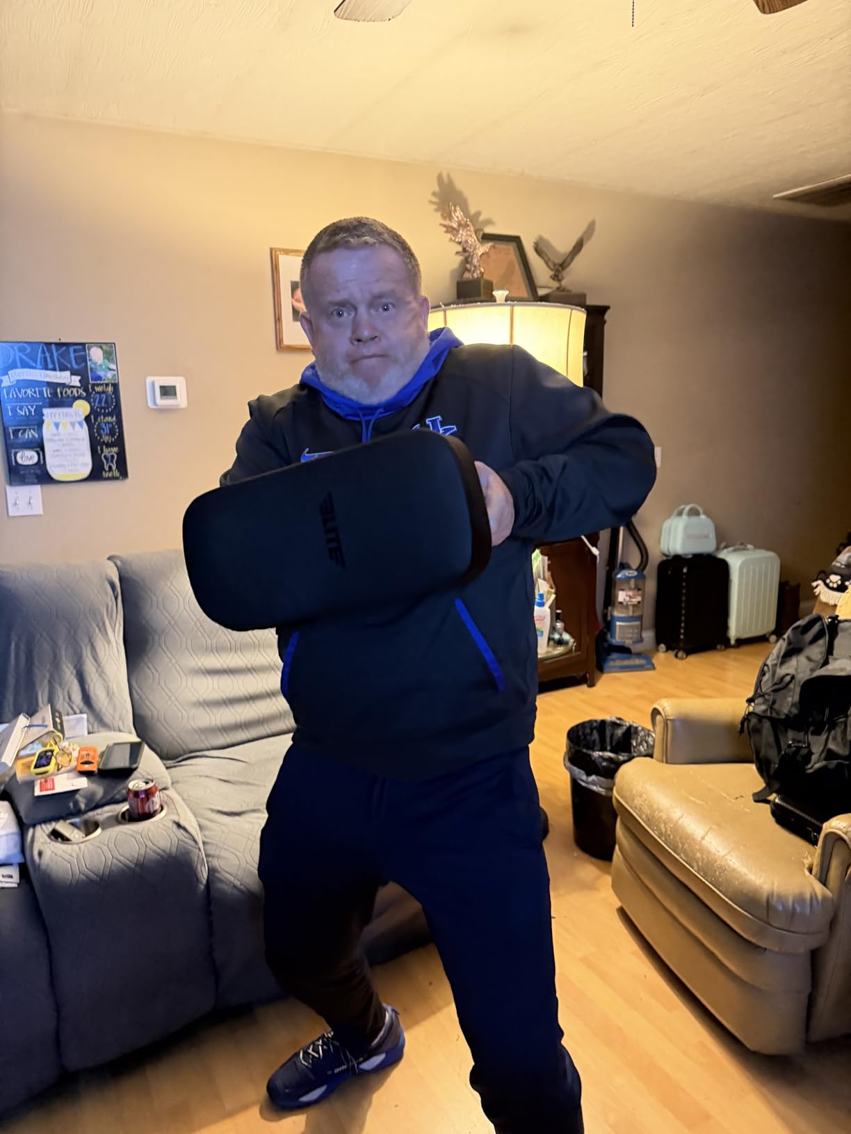 Elite Sports Muay Thai Kickboxing Training Pad for Kickboxing, MMA, Taekwondo, Karate. Ideal for Punches, Knees, and Kicks in Martial Arts Training (ONE PAD ONLY) customer photo 1