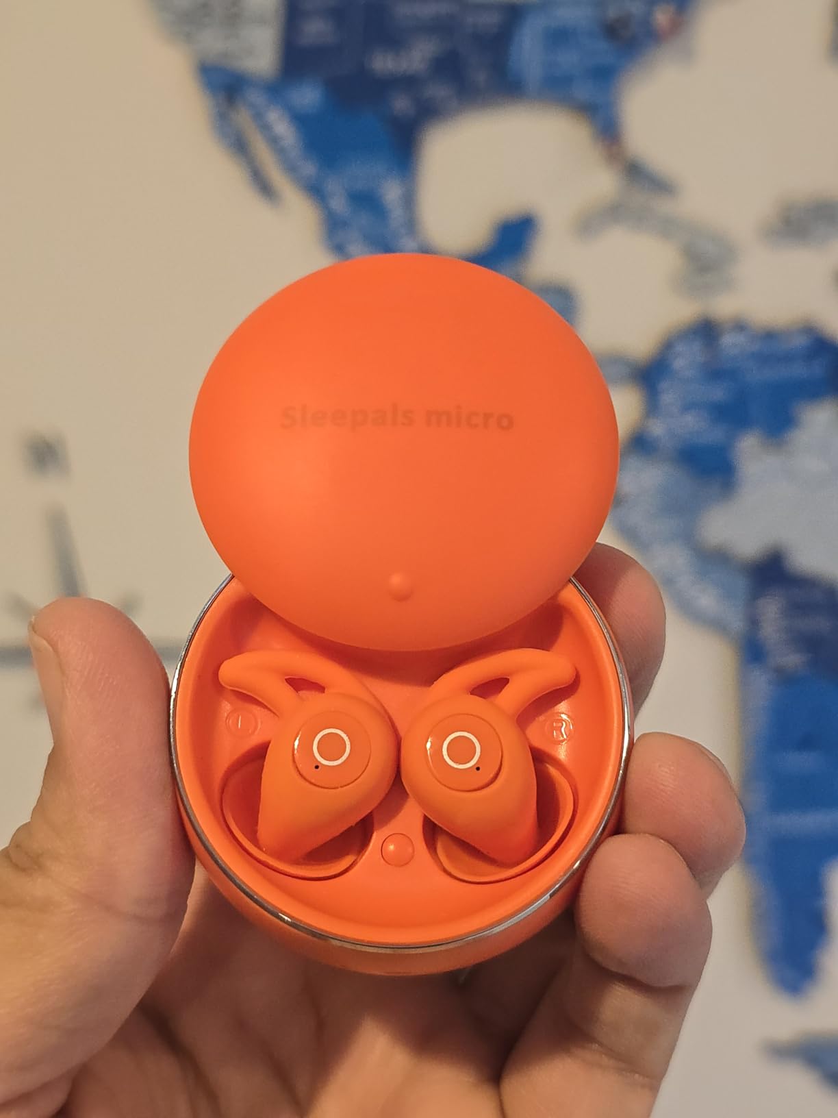 Sleepals Micro Sleep Earbuds for Side Sleepers, Sleep Headphones with Noise Reduction, Soft and Snug Fit Overnight, Slim and Light, 28hr Play with Travel Charging Case customer photo 1