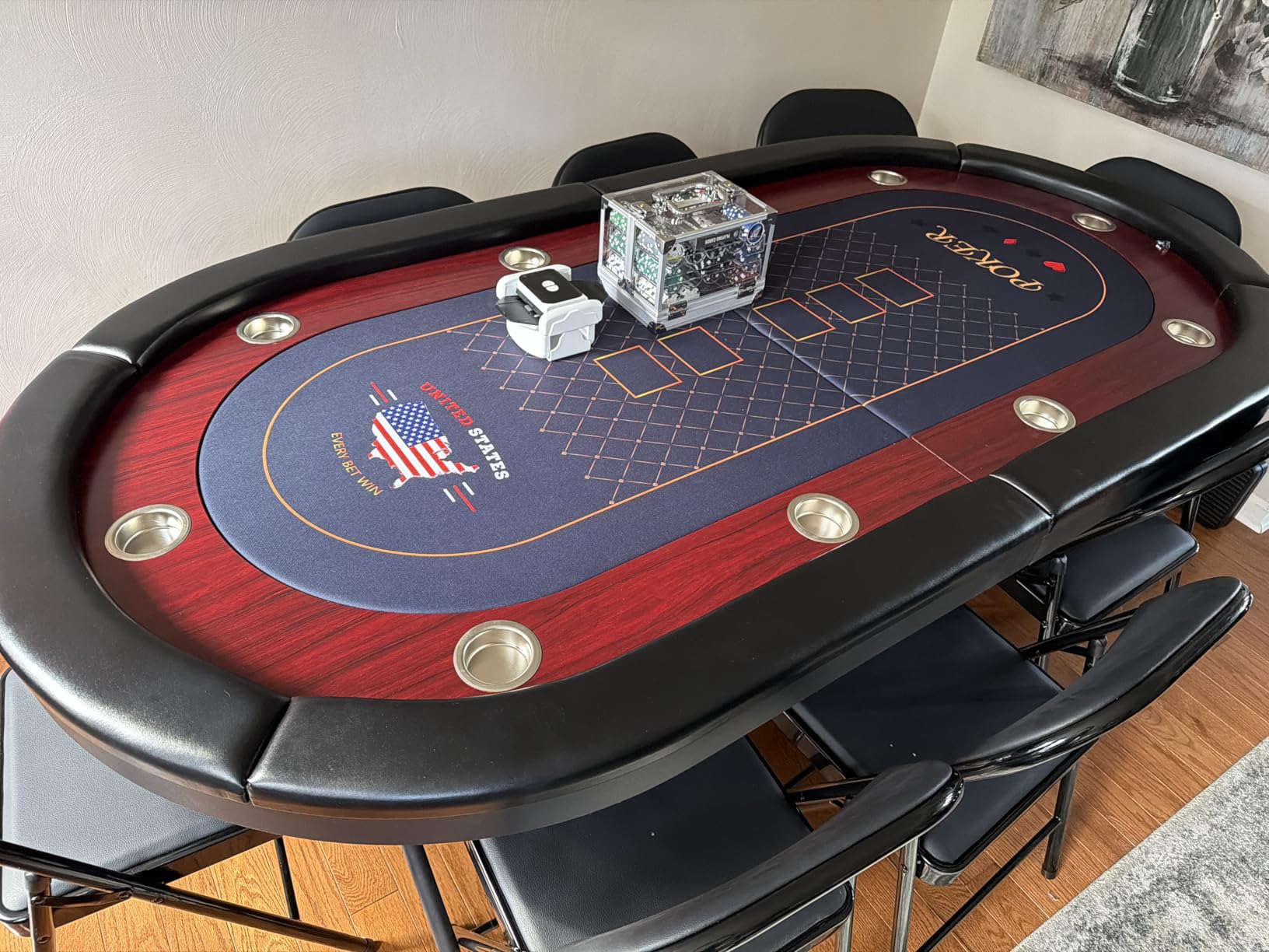 LED Poker Table, 84