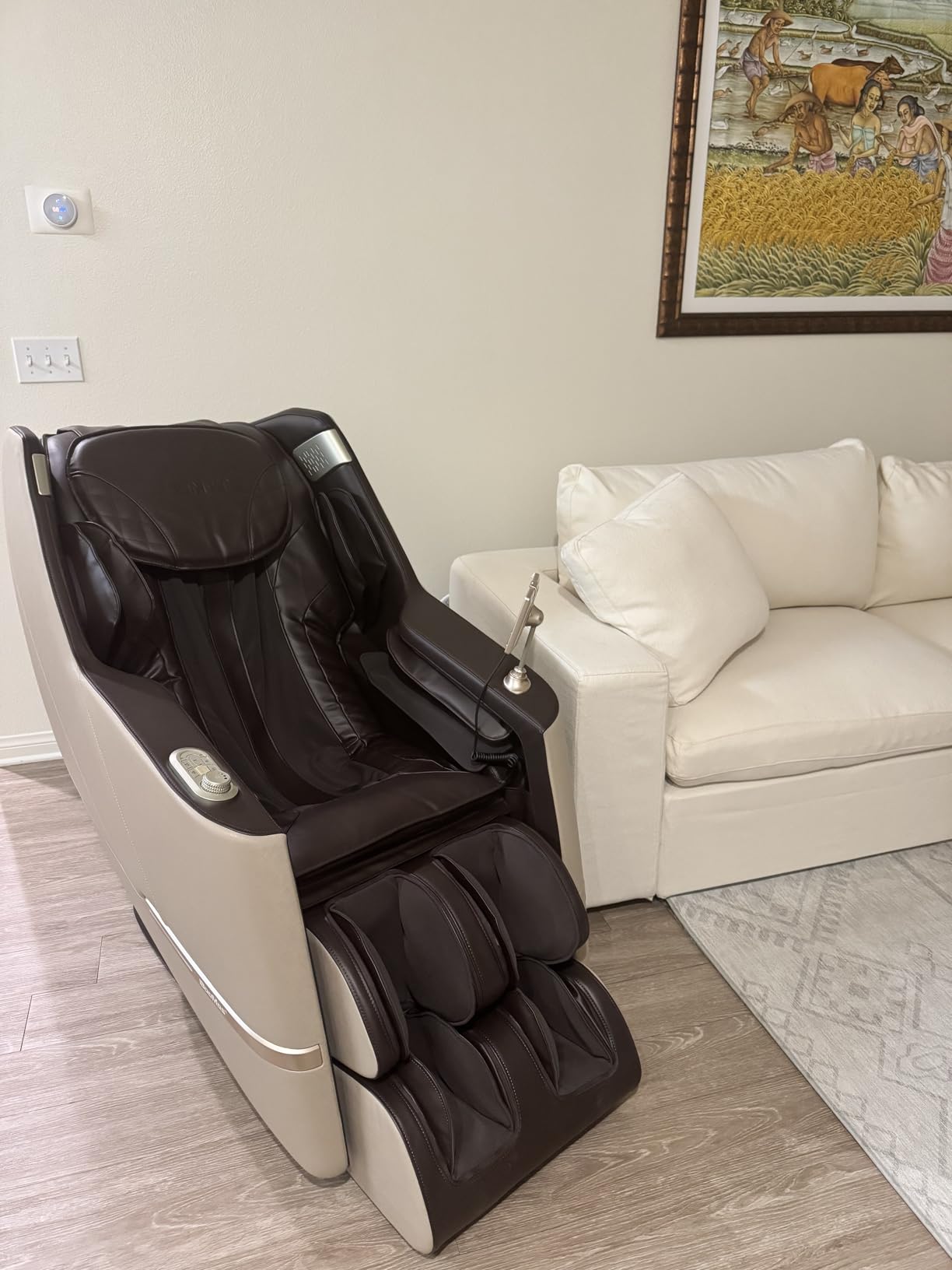 iBooMas Massage Chair, 2026 SL-Track Zero Gravity Shiatsu Massage Chairs Full Body and Recliner, 12 Modes, Body Scan, APP, Foot Rollers, Heat, Airbags, Bluetooth, Thai Stretch customer photo 1