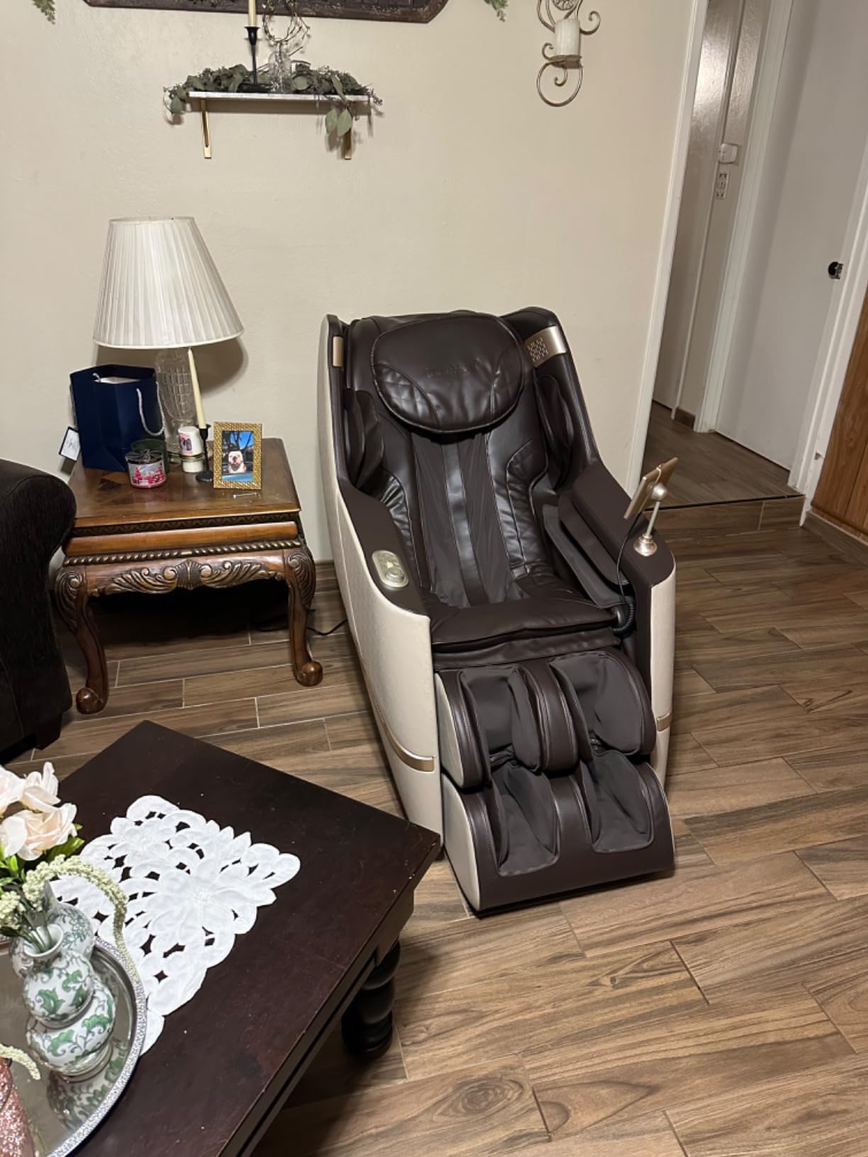 iBooMas Massage Chair, 2026 SL-Track Zero Gravity Shiatsu Massage Chairs Full Body and Recliner, 12 Modes, Body Scan, APP, Foot Rollers, Heat, Airbags, Bluetooth, Thai Stretch customer photo 2