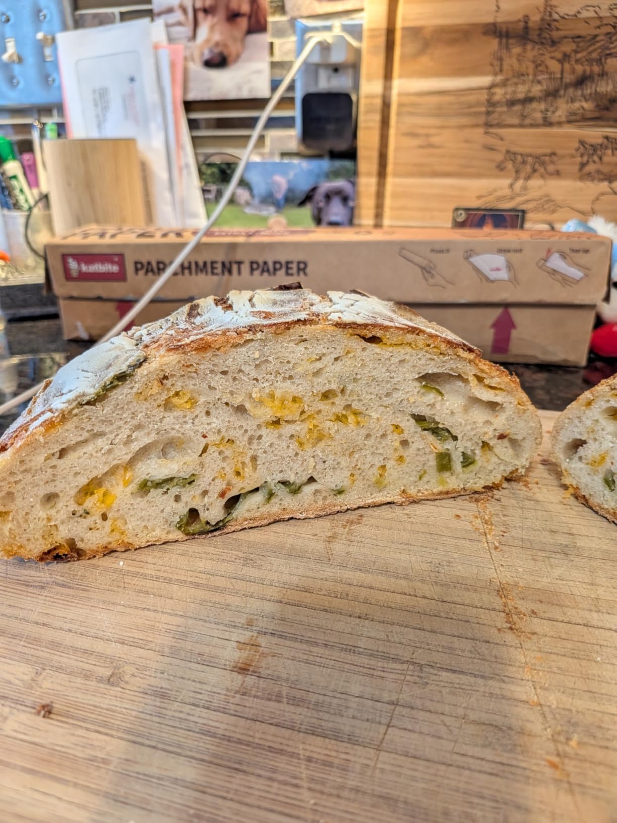 Sourdough Bread Baking Supplies, Sourdough Starter Kit, Bread Proofing Basket, Bread Making Tools Kit, Sour Dough Kit Tools, Sourdough Proofing Basket, Sourdough Kit Gifts for Bakers Women Wife Mom customer photo 2