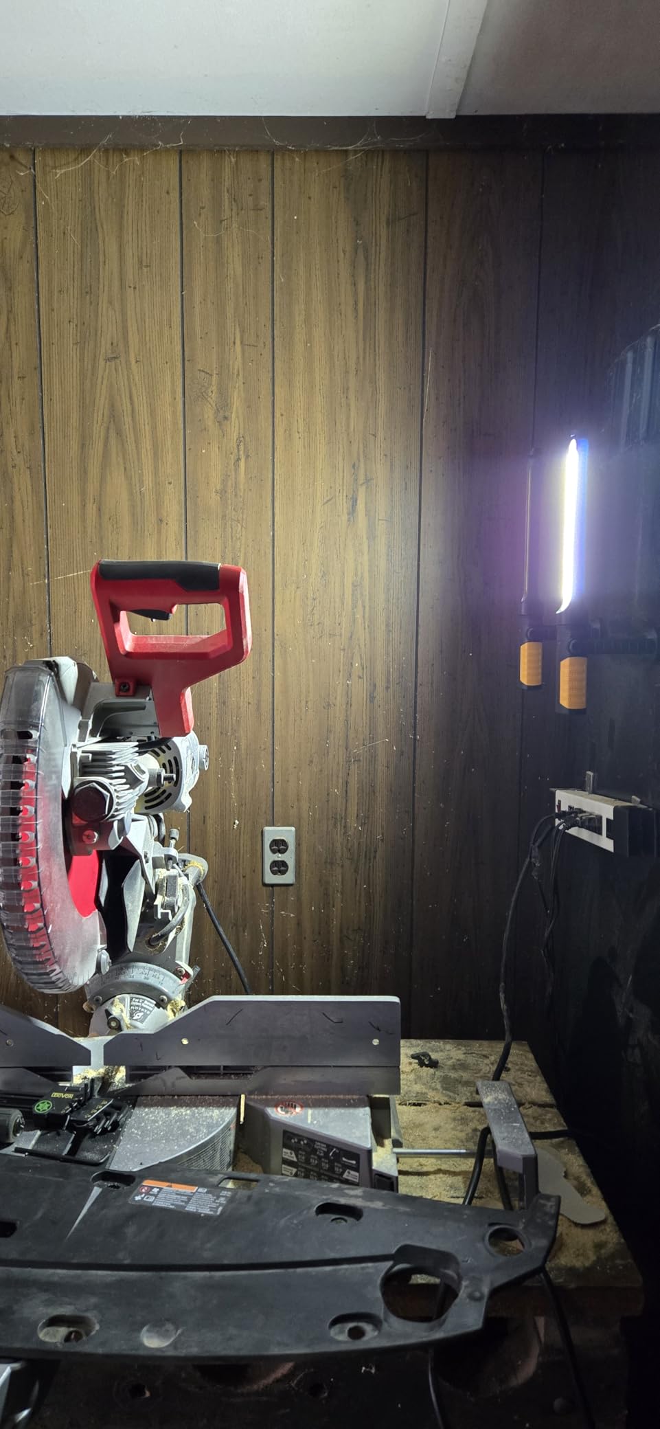 SYLSTAR Mechanic Work Light Bar with Upgraded Sensor Control - 2400LM LED, 4400mAh Rechargeable Underhood Work Light with Hooks & Magnetic Base for Car Repairing, Garage Workshop, Emergency customer photo 2