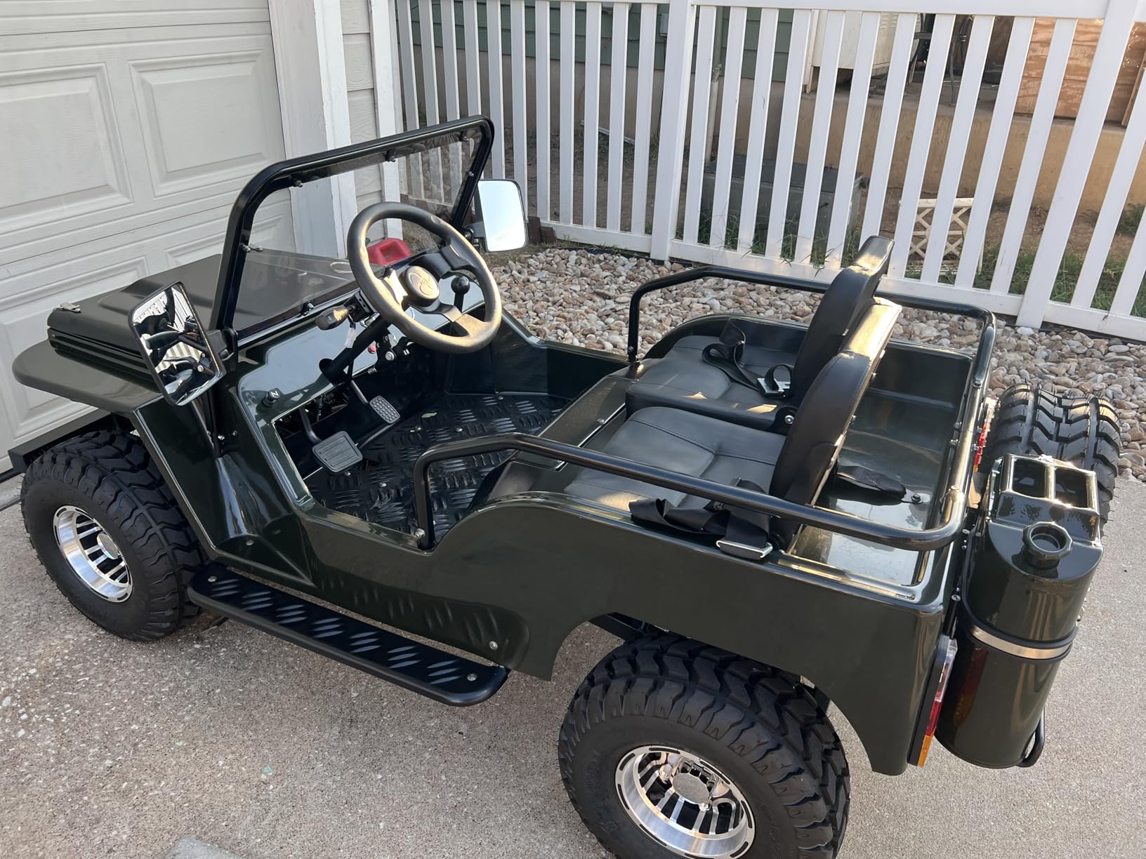 X-PRO Ranger 150 Go Kart with 3-Speed Semi-Automatic Transmission w/Reverse, Big 18