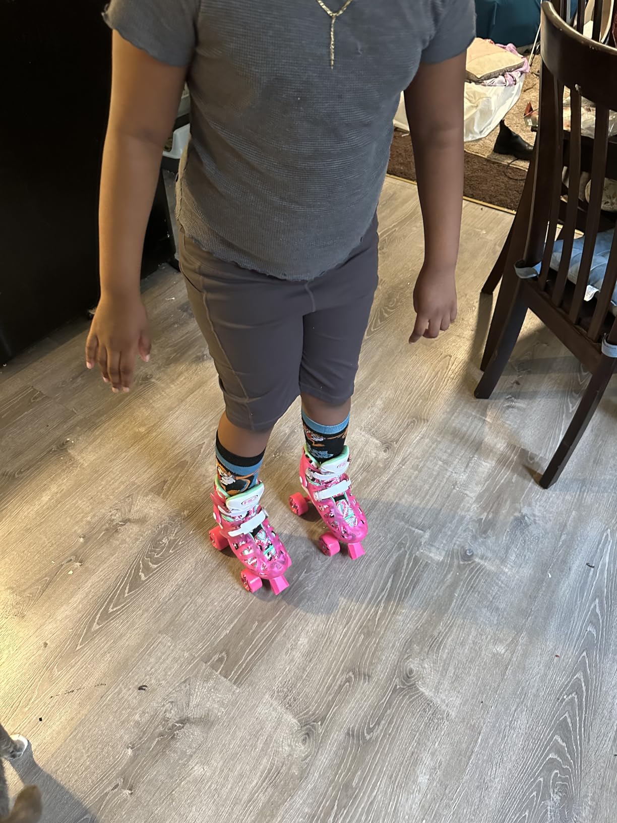 Trac Star Adjustable Skates for Kids, Beginners customer photo 2