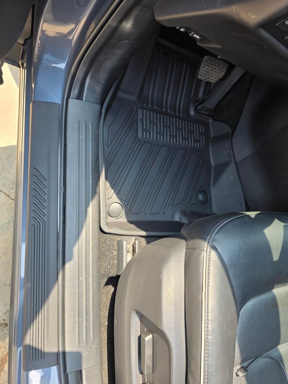 Floor Mats for Mazda CX-5 2017-2025, All Weather Floor Mats Trunk Cargo Liner with Backrest Protectors and Door Sill Guards Accessories, Full Coverage Set customer photo 2