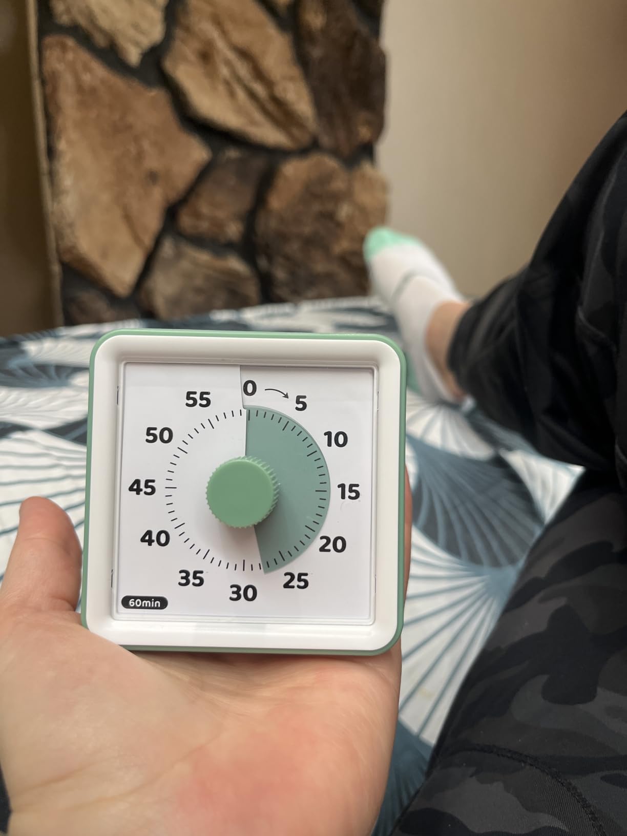 LIORQUE Visual Timer for Kids, 60-Minute Countdown Timers for Classroom Office Kitchen with Silent Operation, Kids Timer for Teaching (Batteries Included) customer photo 1