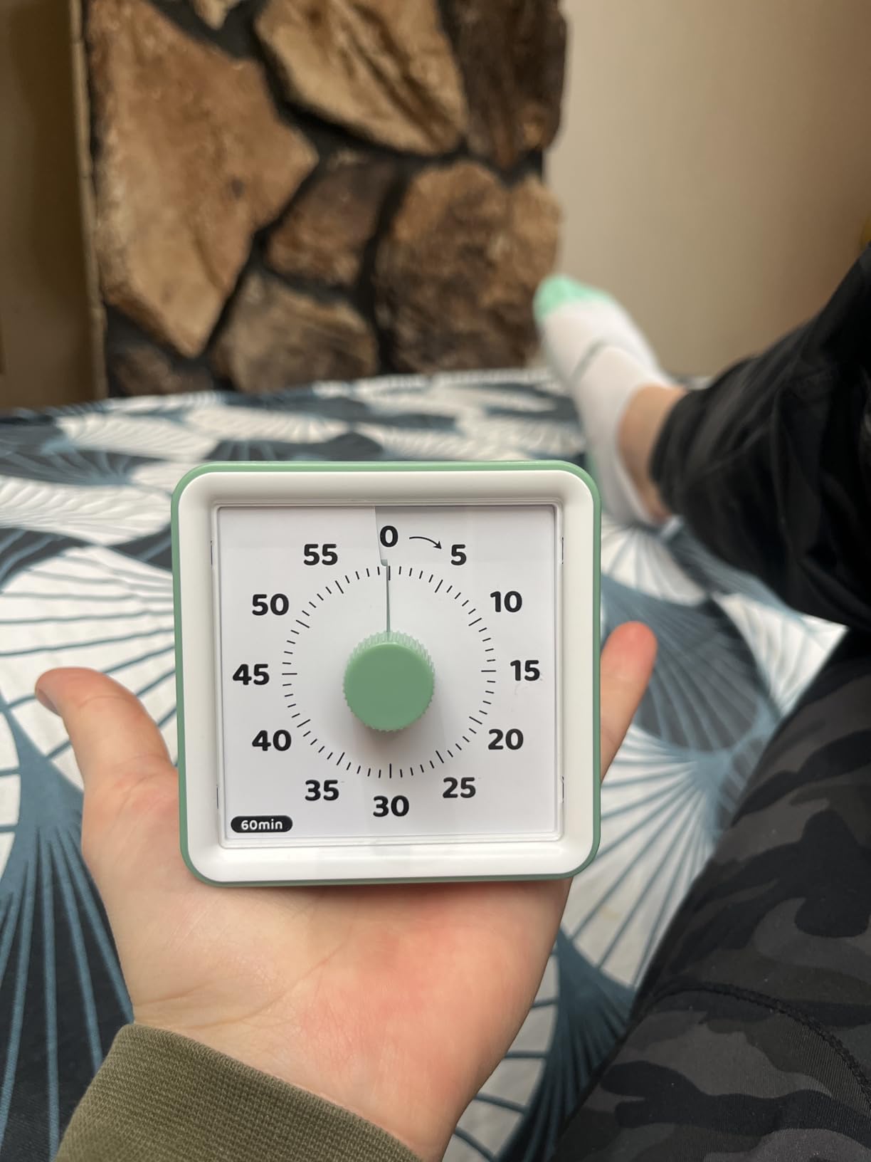 LIORQUE Visual Timer for Kids, 60-Minute Countdown Timers for Classroom Office Kitchen with Silent Operation, Kids Timer for Teaching (Batteries Included) customer photo 2