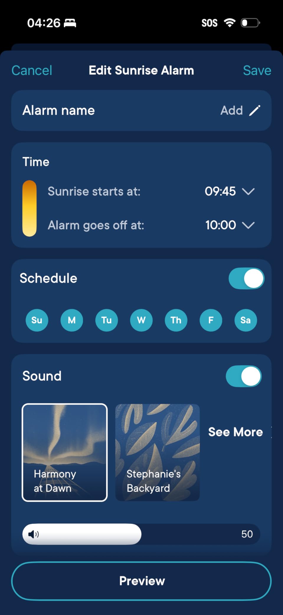 Hatch Restore 3 Sunrise Alarm Clock, Sound Machine, Smart Light (Putty) - White Noise, Screen-Free Sleep Routine customer photo 1