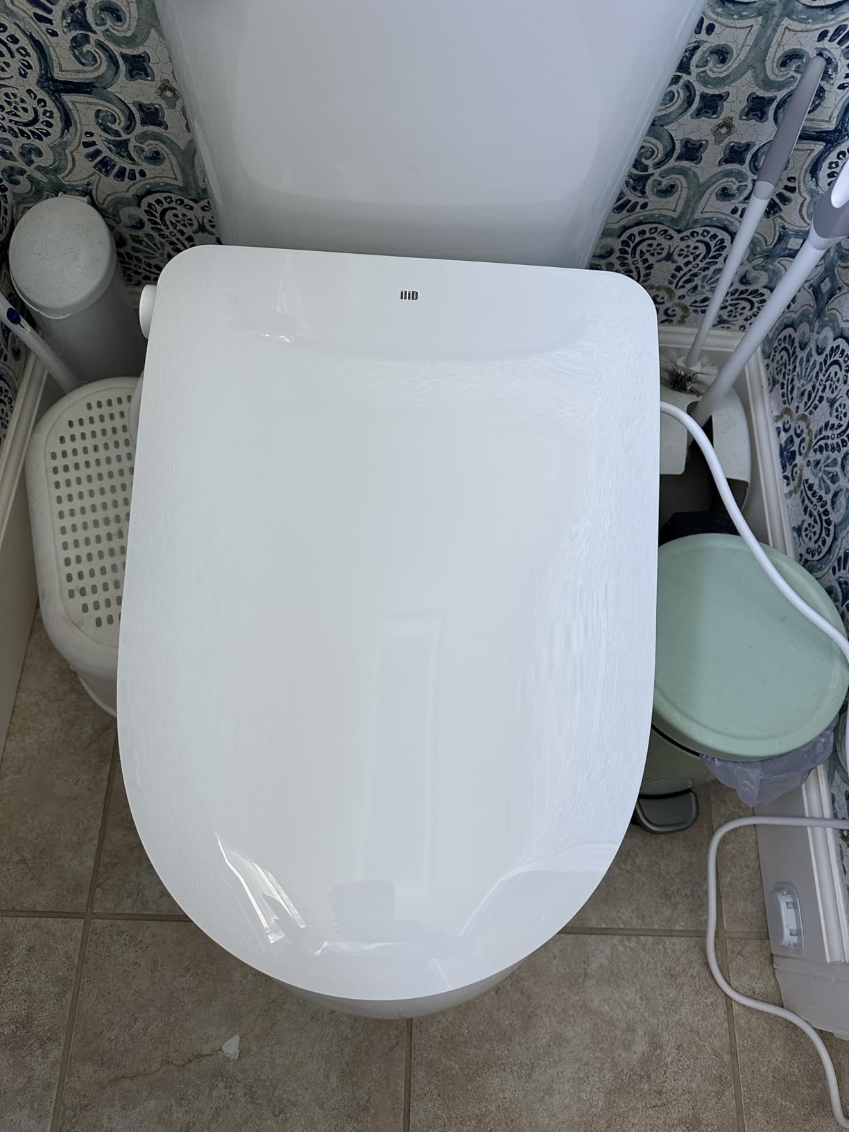 iliD Smart Max Bidet Toilet Seat, Electric Elongated Ecoseat with Four Cleaning Modes, Auto Open/Close, Wider Seat, Ultra Slim, Female Wash and Rear Wash customer photo 2