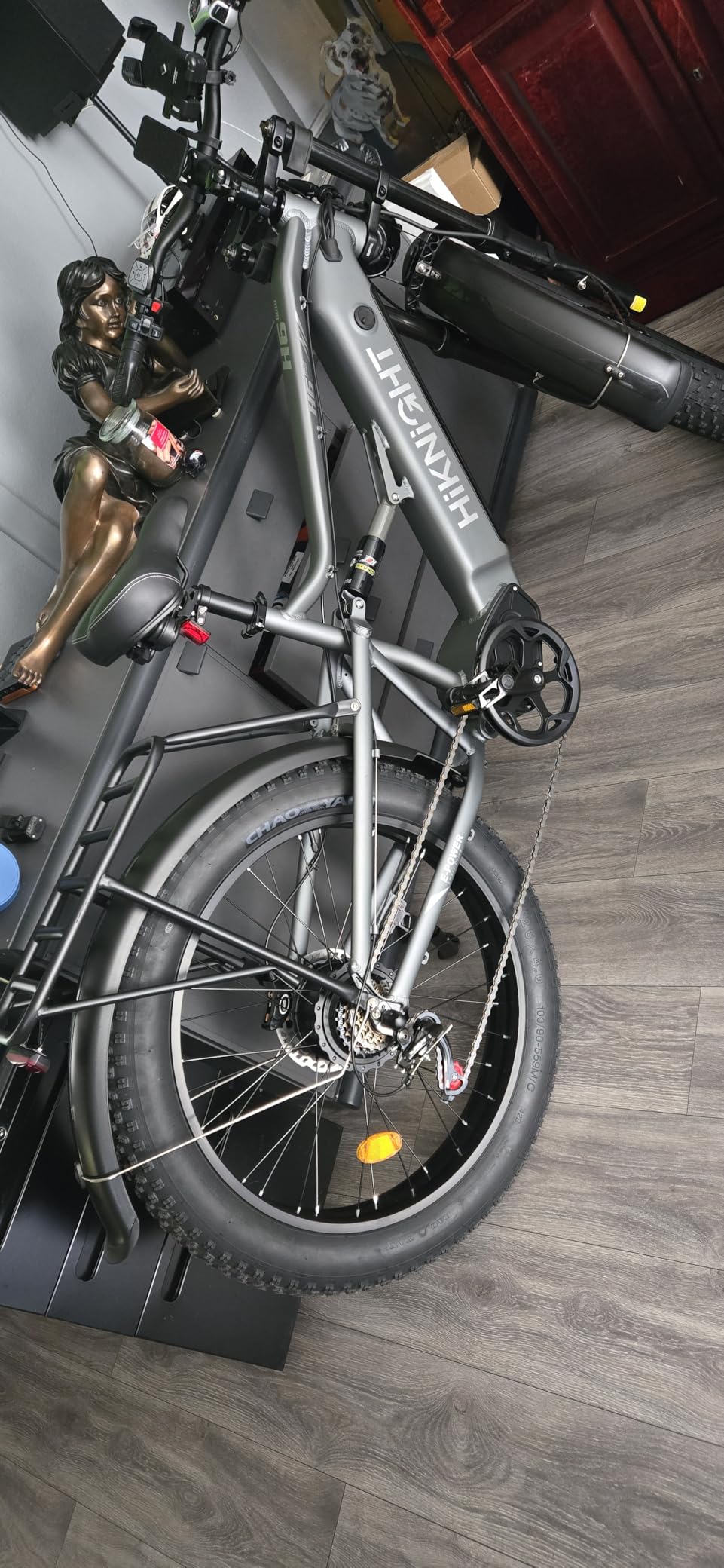 Dual Motor Electric Bike Peak 3000W, 52V 20AH Battery E Bike for Adults 26 Inch Fat Tire Mountain Electric Bicycle 38 MPH, Full Suspension Dual Hydraulic Disc Brake, Up to 90 Miles Range customer photo 1