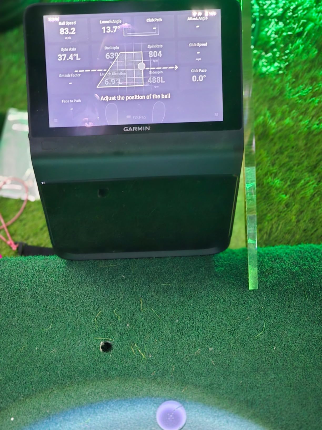 Garmin Approach R50, Premium Golf Launch Monitor and Simulator, 10