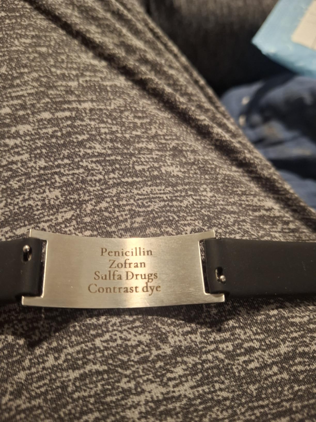 Personalized Medic Gifts, Custom Medical ID Bracelet, Medical Alert Bracelet, Engraved Medical Emergency Bracelet, Stainless Steel Medical Bracelet, Silicone Medical Bracelet, Medical Jewelry, 6-7.5in customer photo 1