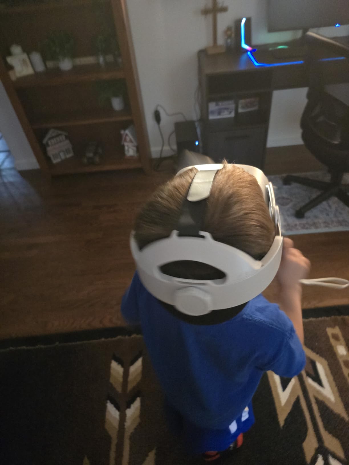 Kawaye for Meta Quest 3S/Quest 2/Quest 3 Head Strap, Adjustable Halo Strap Replacement for Elite Strap, VR Headset Strap Enhanced Support&Comfort Reduce Facial Pressure customer photo 2