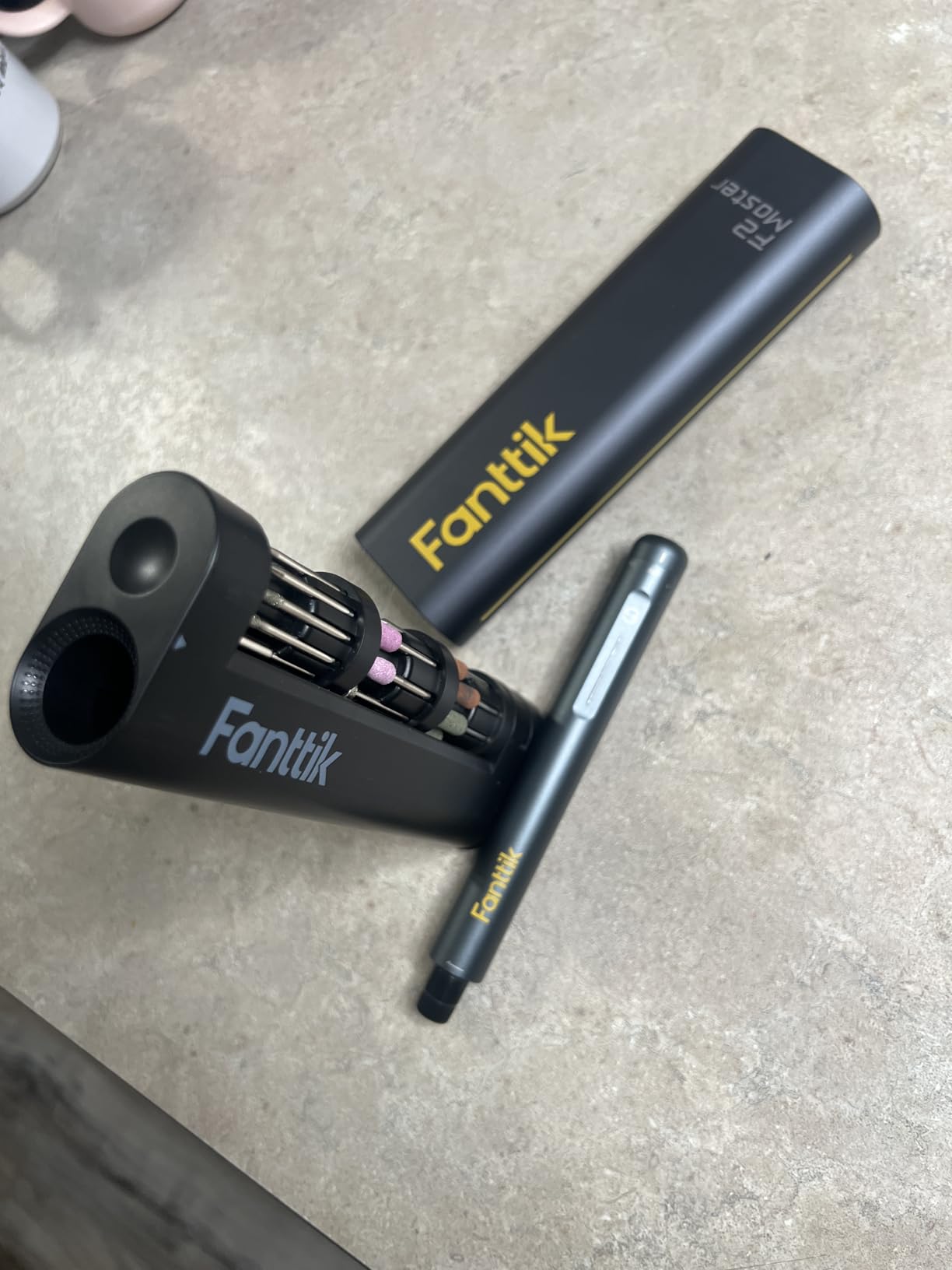 Fanttik F2 Master Mini Cordless Rotary Tool Kit, NeoPulse Motor, 5 Speed, 25000 RPM, Revostor Hub, 35 Accessories, Engraving Pen, for 3D Printer Sanding, Polishing, Drilling, Carving, DIY Crafts customer photo 2