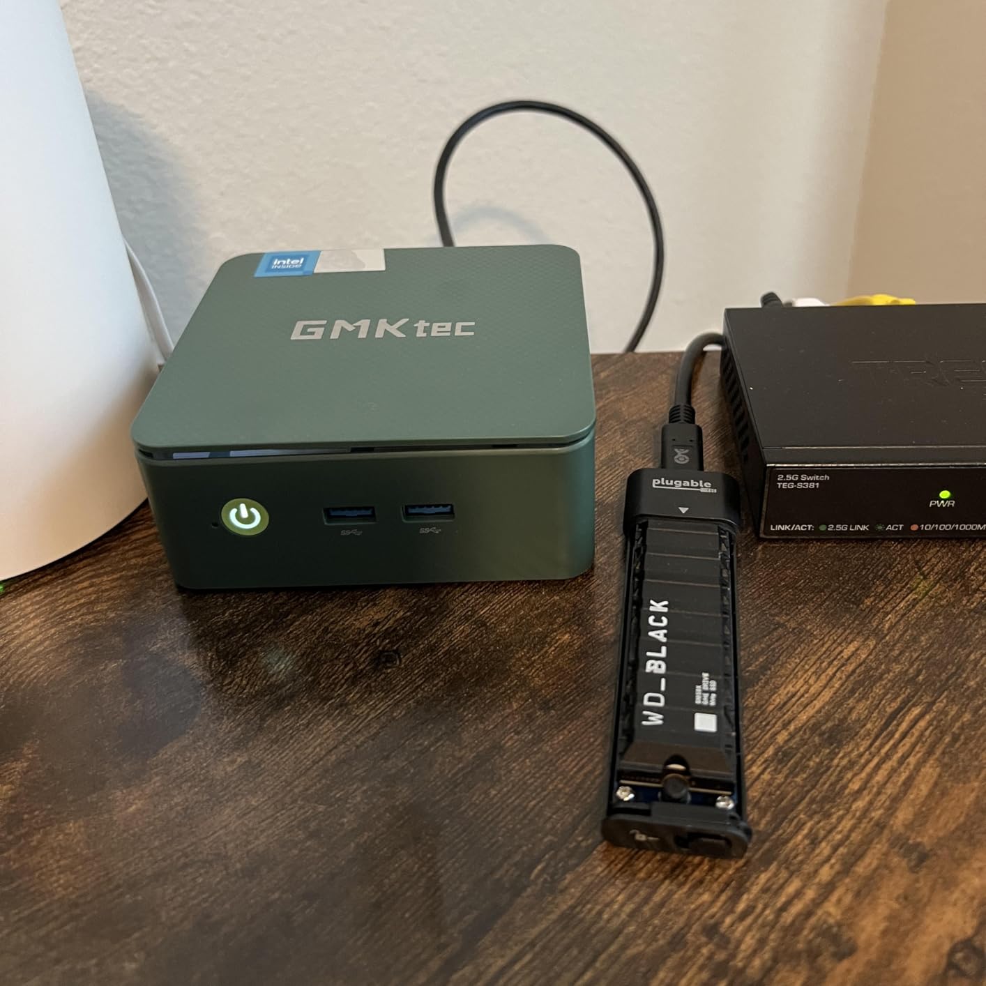 GMKtec Mini PC, Intel Twin Lake N150 (Upgraded N100), 16GB DDR4 RAM 512GB PCIe M.2 SSD, Desktop Computer 4K Dual HDMI/USB3.2/WiFi 6/BT5.2/2.5GbE RJ45 customer photo 1
