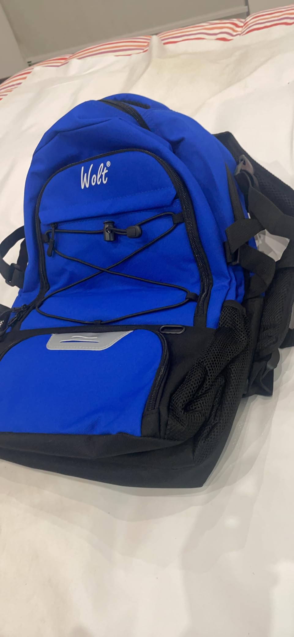 WOLT Tennis Bag - Large Tennis Racket Backpack for Men & Women - Ventilated Shoe Compartment - Holds 2 Rackets customer photo 1