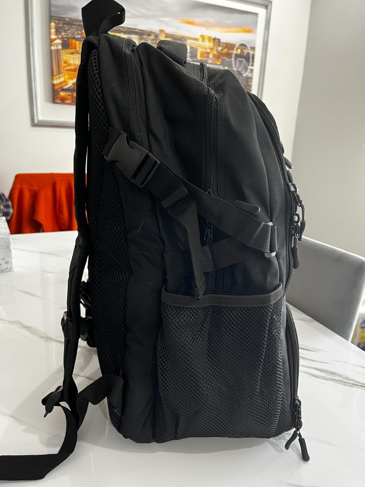 WOLT Tennis Bag - Large Tennis Racket Backpack for Men & Women - Ventilated Shoe Compartment - Holds 2 Rackets customer photo 2