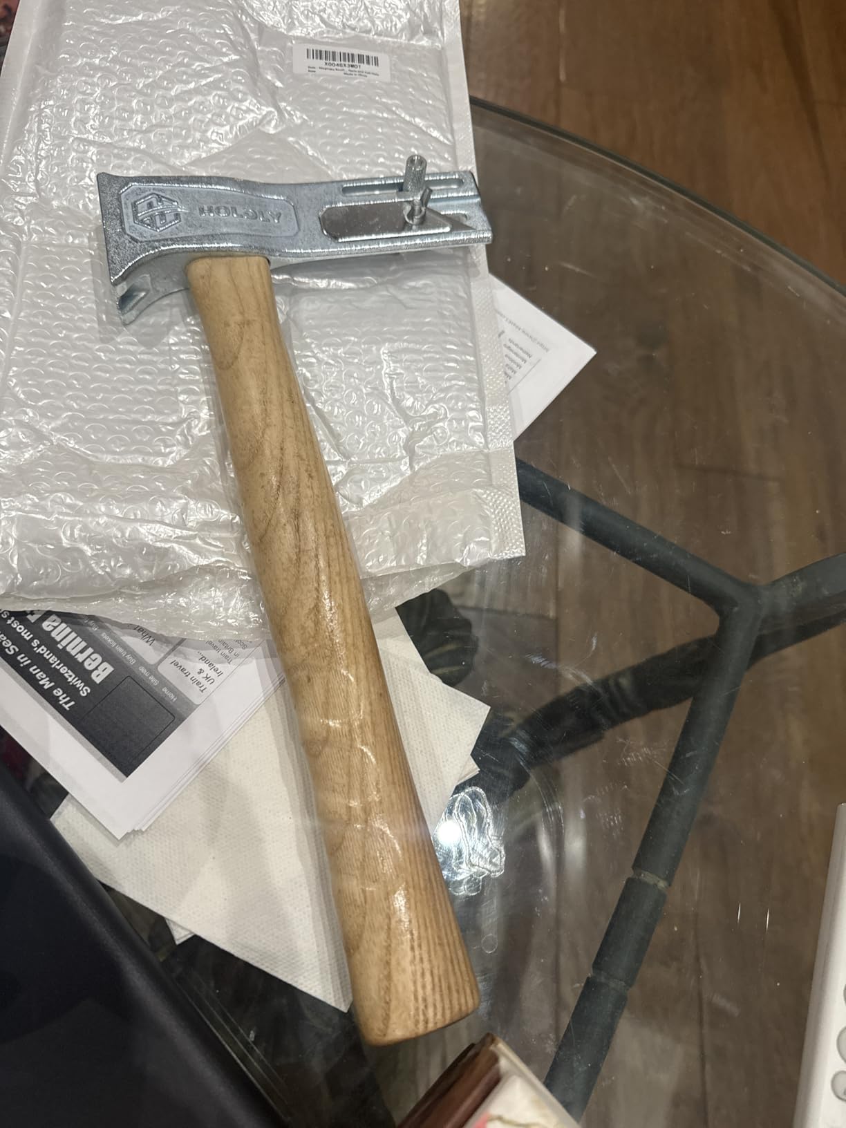 Magnetic Roofing Hammer, Multifunctional Magnet Roofing Hatchet,A Magical Roofing Tool for Quick Installation of Roofing Nails and Felt Hats customer photo 2