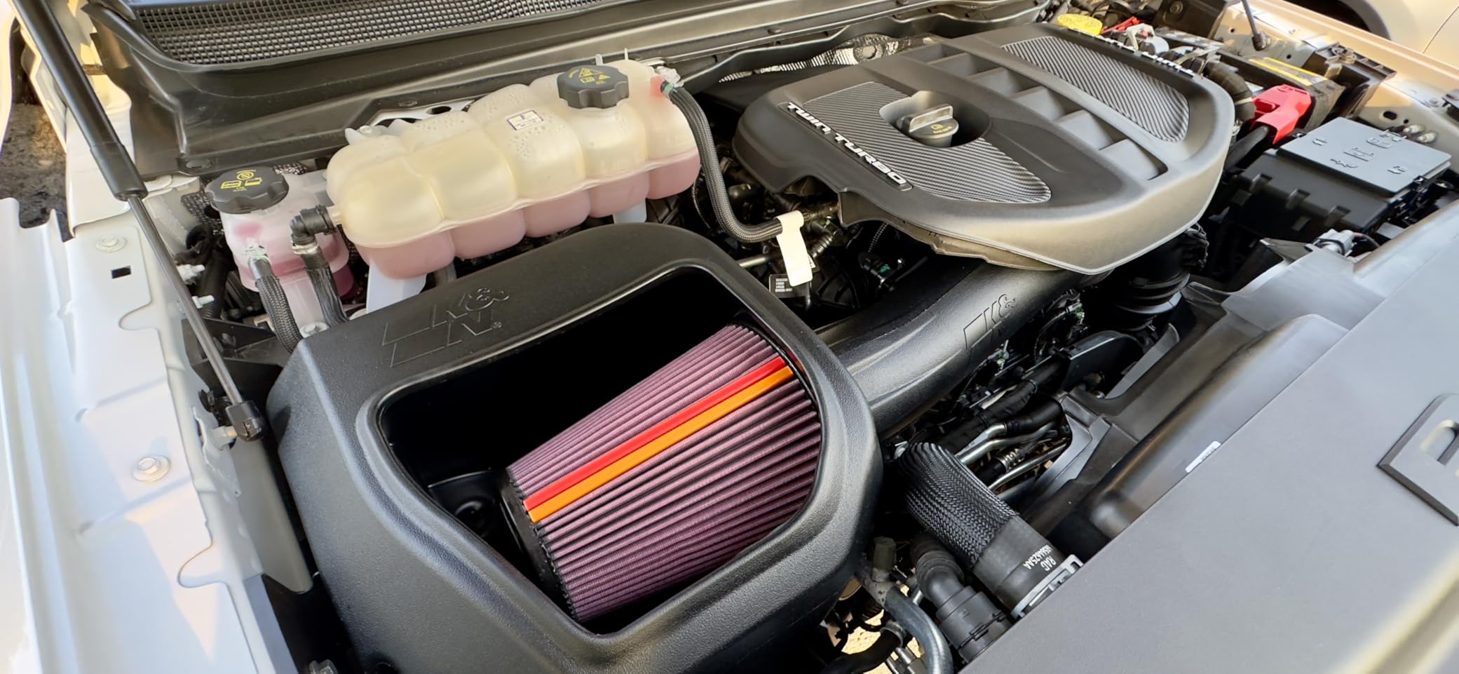K&N NextGen Cold Air Intake System: High-Flow Cotton Filter: Compatible with 2025 RAM 1500; 50-1598 customer photo 1