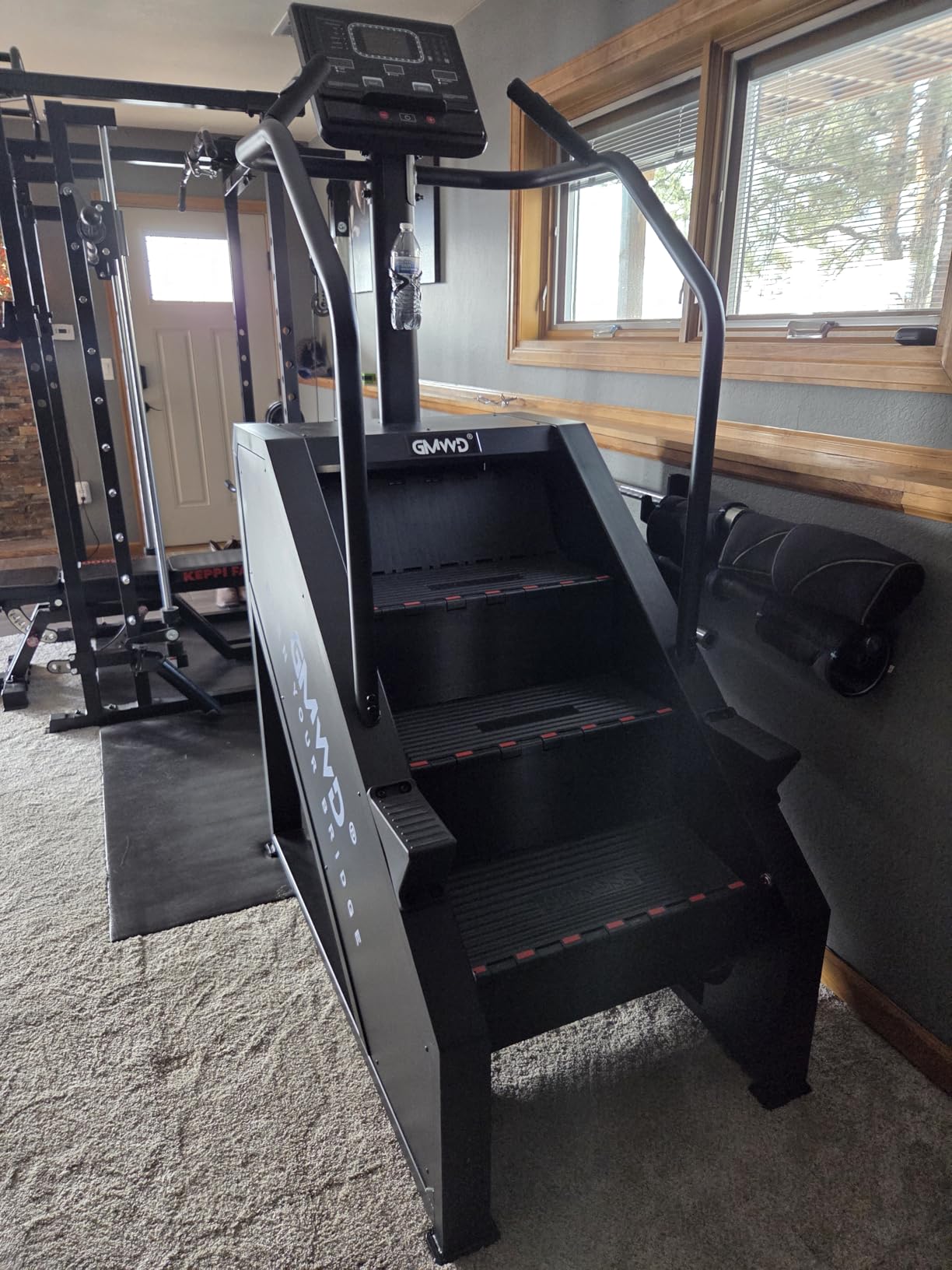 GMWD Stair Stepper Machine, Commercial Grade Stair Climber with LED Display, Stair Machine for Cardio, 15 Resistance Levels, 24-164 Steps/Min, Exercise Machine for Home customer photo 2