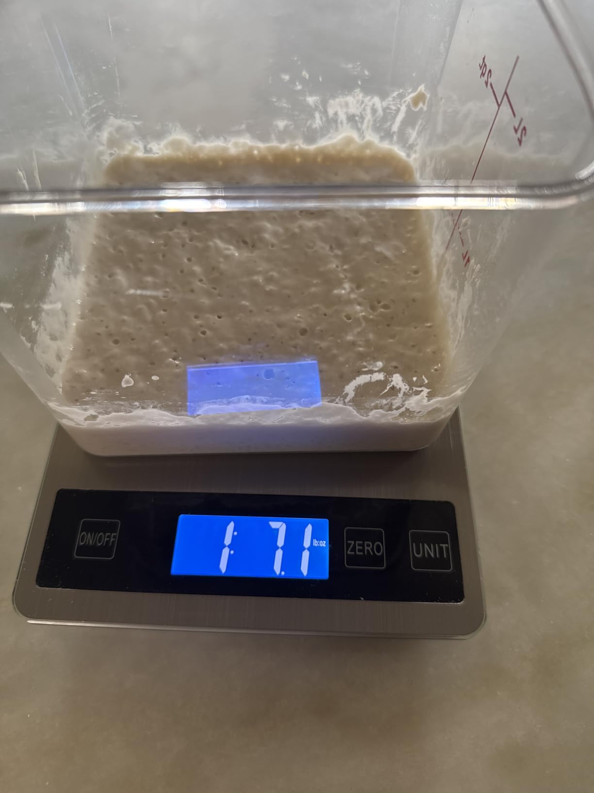 33lb Food Scale, Digital Kitchen Scale Batteries and USB Charging,1g/0.05oz Precise Graduation, Waterproof Stainless Steel with LCD Display Weight Grams and oz for Cooking Baking (Stainless Steel) customer photo 2