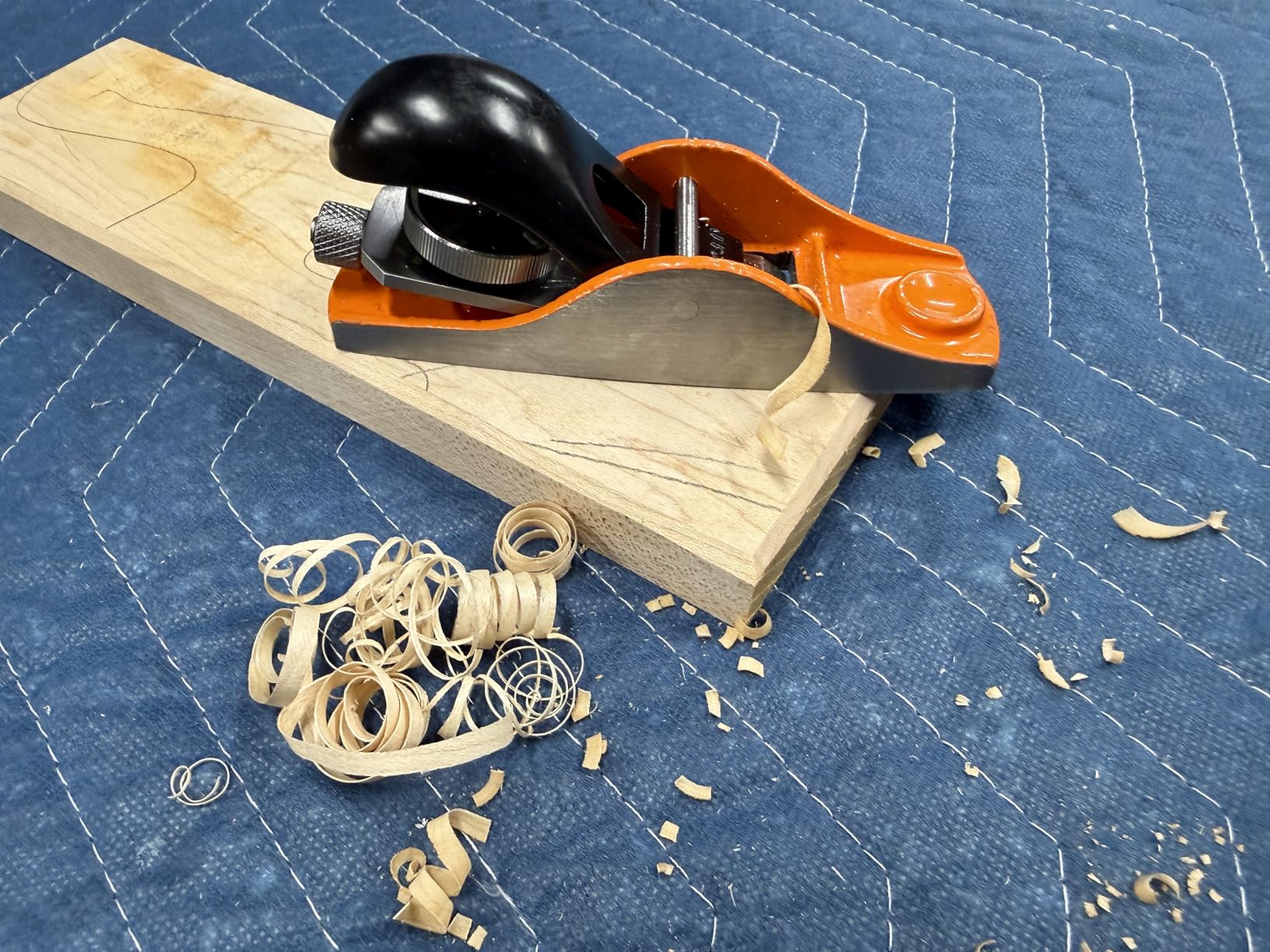 JORGENSEN No.102 Wood Planer, Hand Planer for Woodworking, Low Angle Block Plane, Small Hand Plane for Detail Trimming, Wood Planing, Craft - Professional Ductile Iron Body, Adjustable Cutting Depth customer photo 2