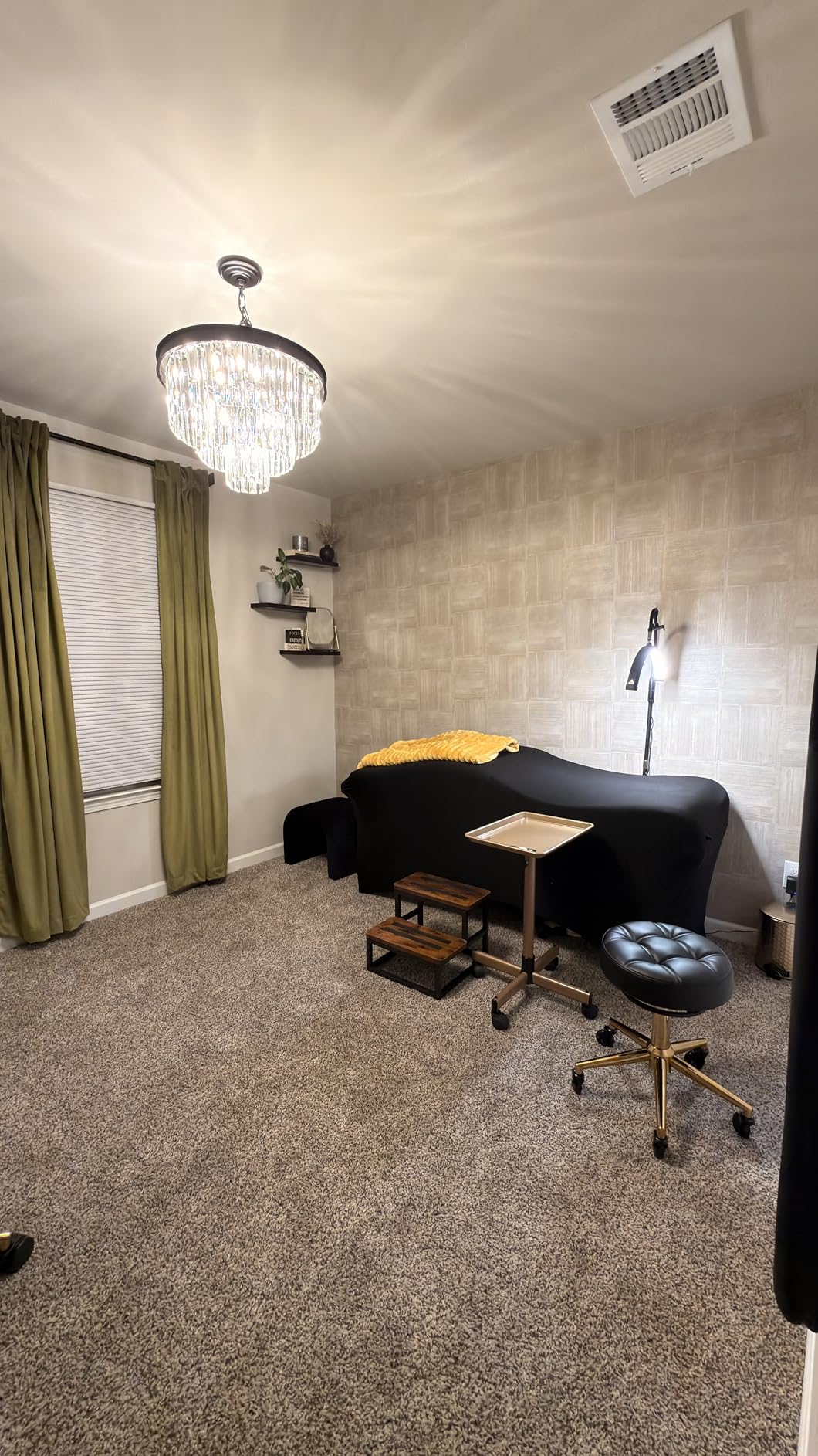 Large Crystal Chandeliers 30'' Modern Gold Round Chandeliers for High Ceiling K9 5-Tier Large Ceiling Chandelier Light Fixtures Luxury Chandelier for Staircase Foyer Living Room customer photo 1