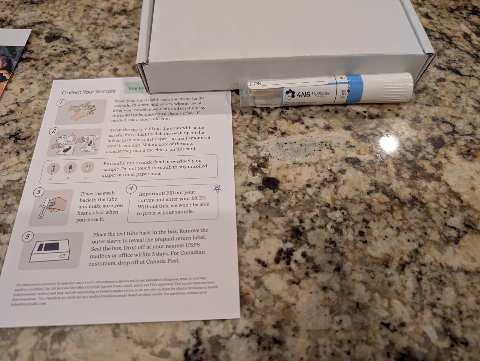 Tiny Health Baby Gut Health Test Kit for Babies and Toddlers, Fast & Mess-Free with Easy at Home Test, 3-4 Weeks Results, Expert Insights customer photo 1
