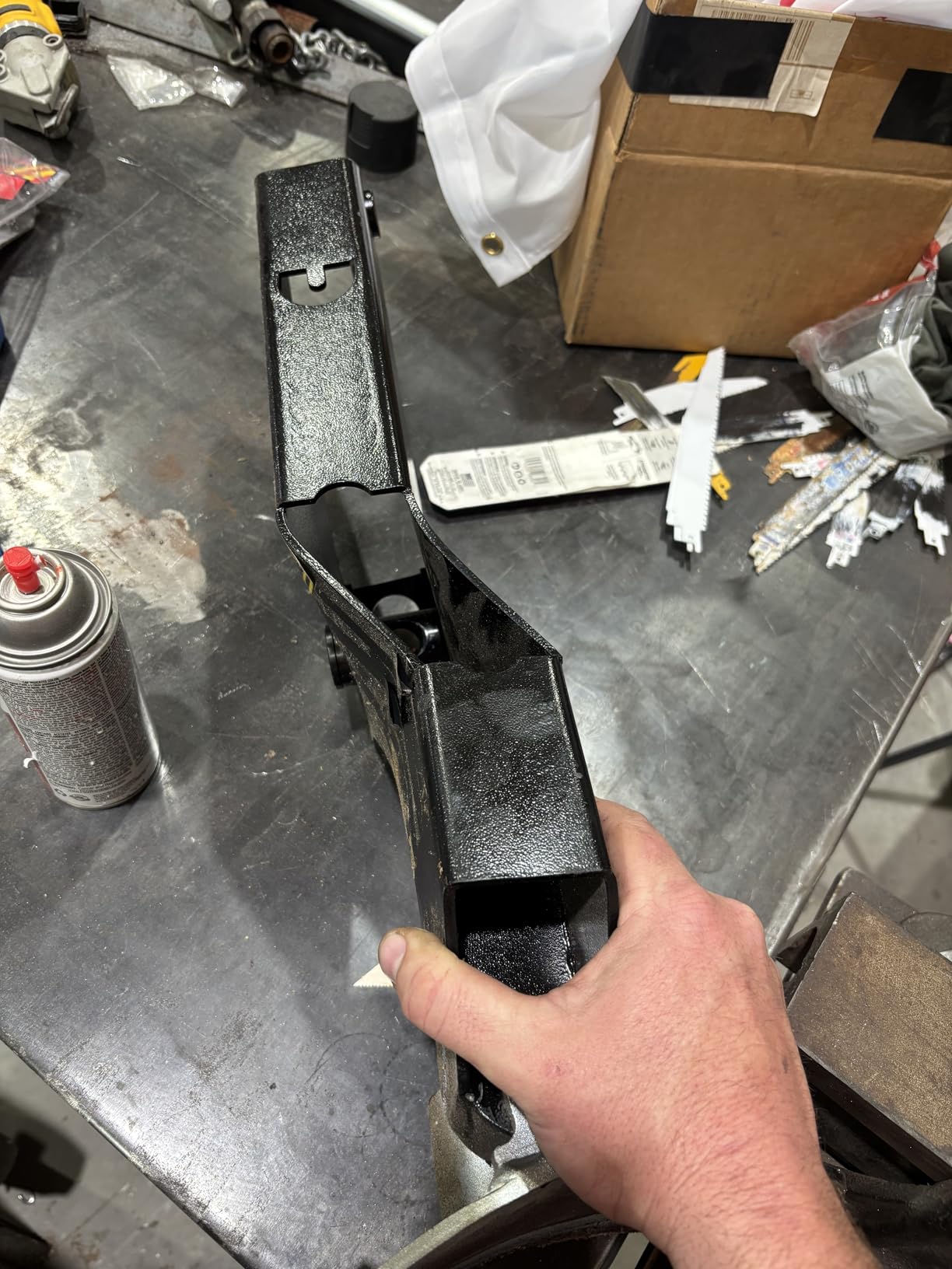 KATOOL 2.0HP Tire Changer Machine with Bead Blaster Rim Clamp 14