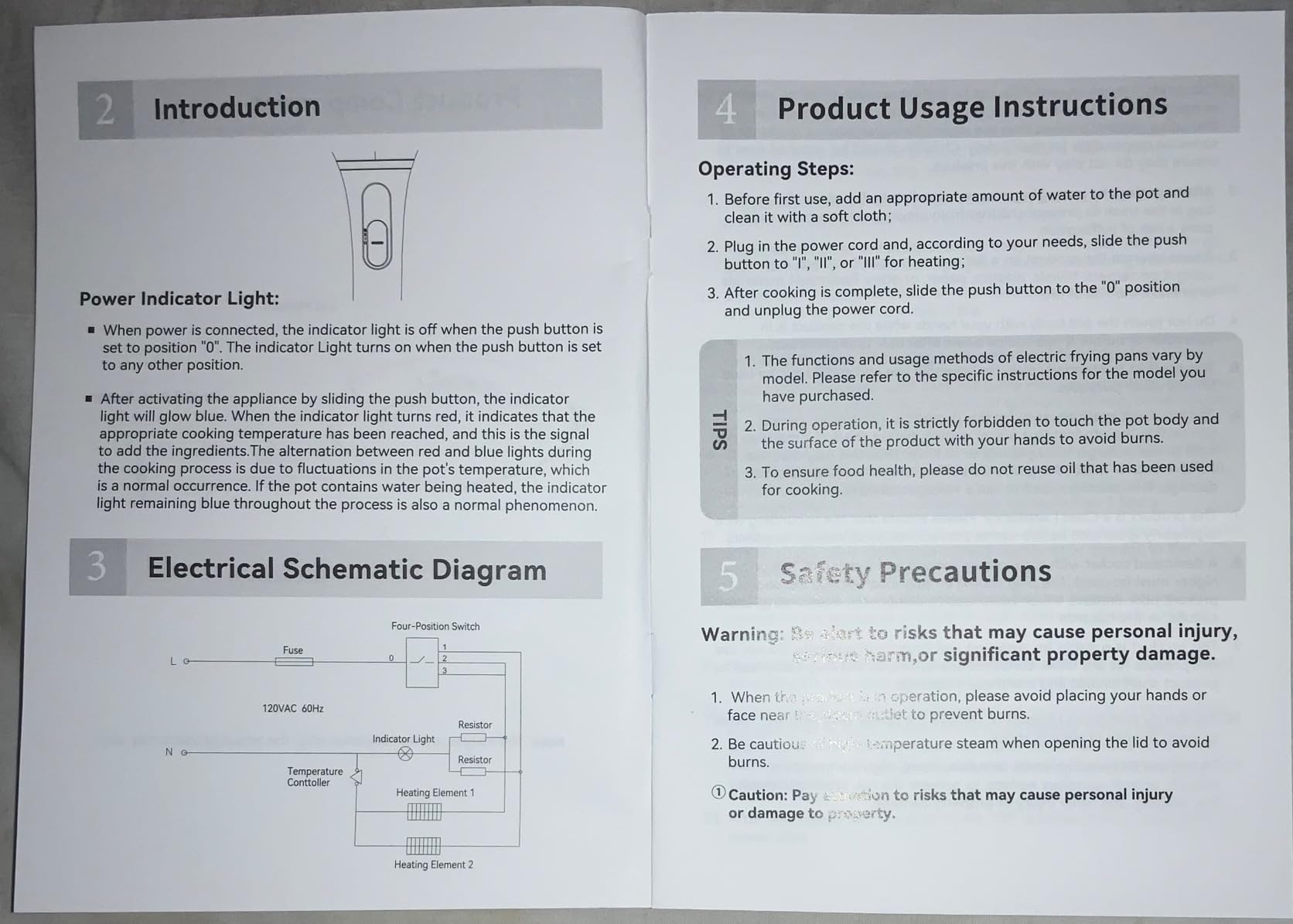 3-Quart Electric Hot Pot & wok Nonstick with Steamer | Electric Skillet 1200W for Dorm, Home, Gifts (Includes Silicone Spatula) Multi-Cooker customer photo 1