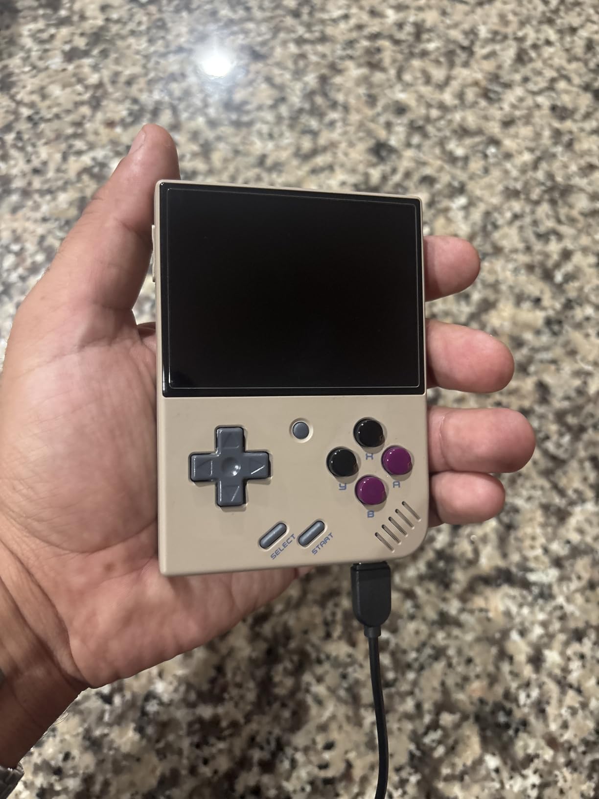 Miyoo Mini Plus with Portable Case Retro Emulator Handheld Game Console Latest Version with WiFi & RTC, 3.5'' 640x480 IPS Screen 3000mAh Battery, Black 64GB customer photo 1