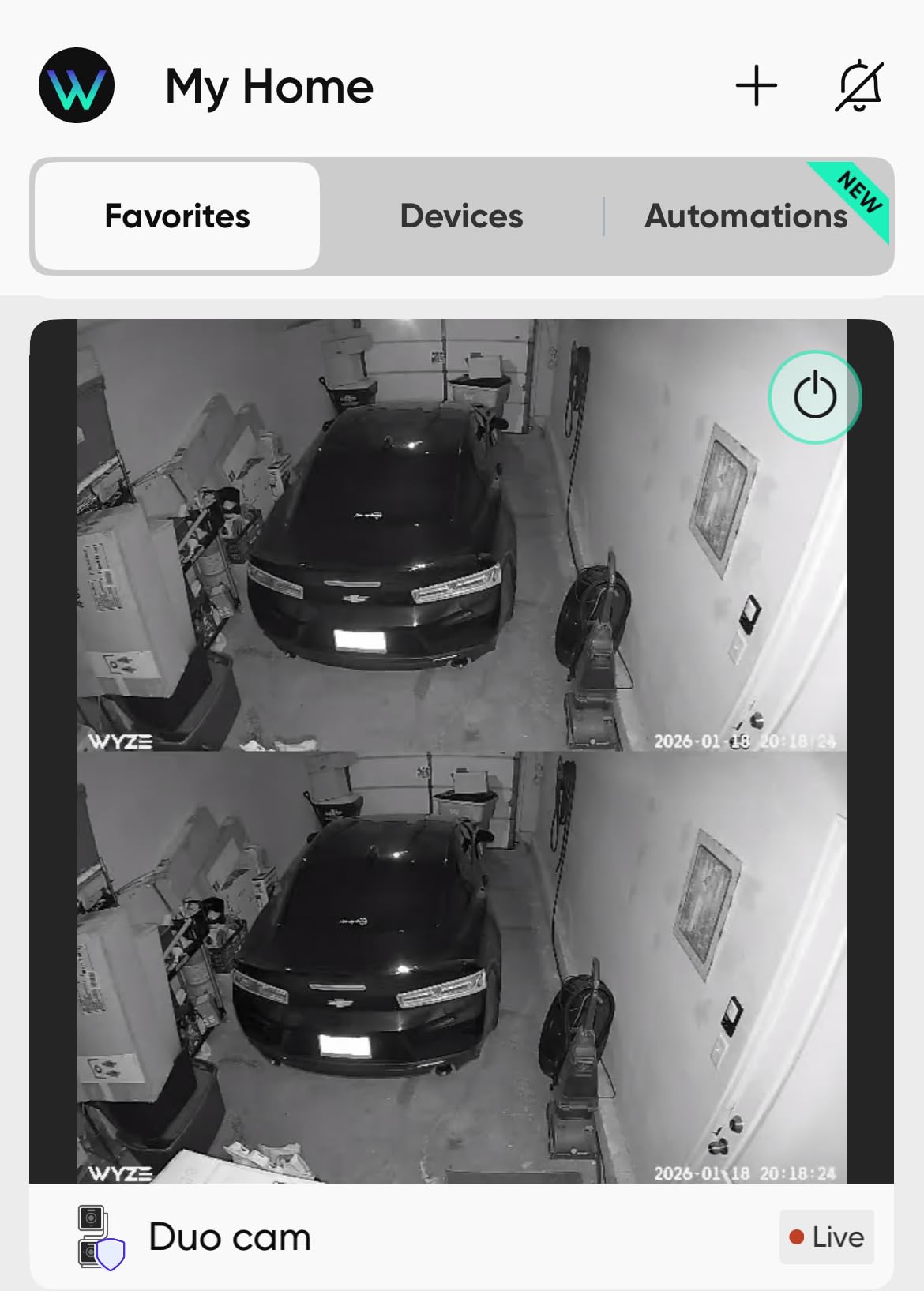 WYZE Duo Cam Pan Indoor/Outdoor IP65 2K 360° Pan/Tilt Smart Home Security Camera with Color Night Vision, Compatible with Alexa & Google Assistant, White customer photo 2