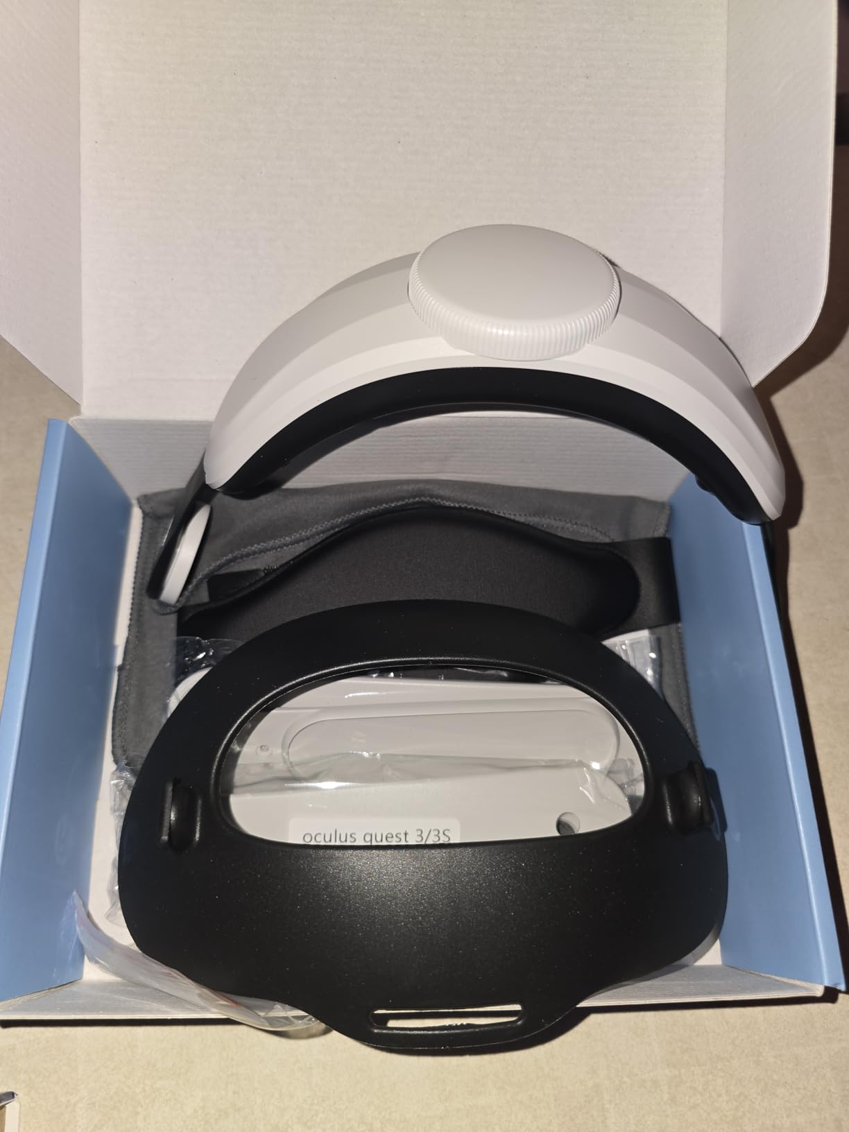 for Meta Quest 3S/Quest 3/Quest 2 Head Strap with Upgraded Soft Cushion Pad - Adjustable Comfortable Lightweight VR Headset Strap, VR Accessories Enhanced Support, Elite Strap Replacement customer photo 1